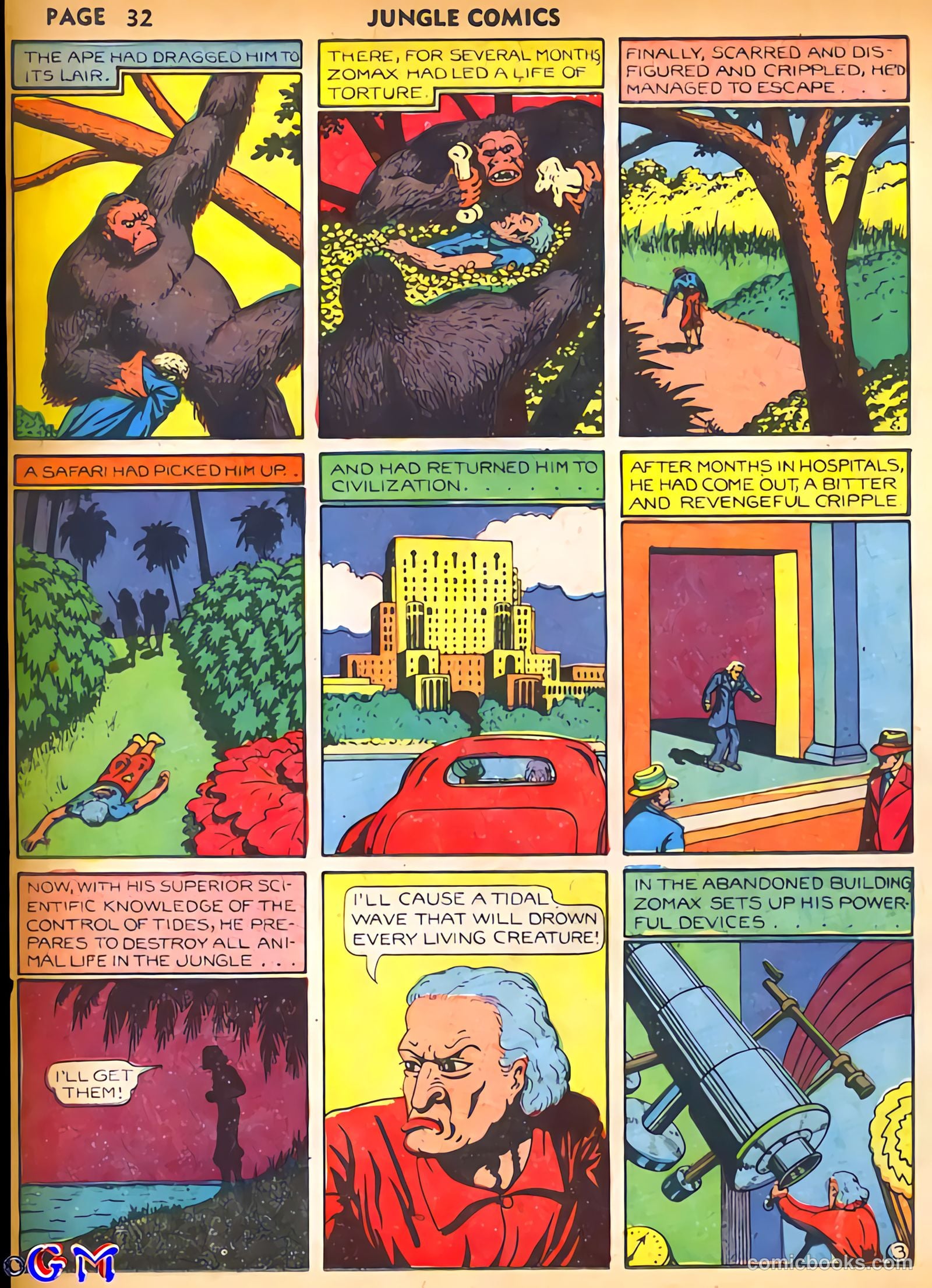 Jungle Comics #14 (1941) — page 34 of 68