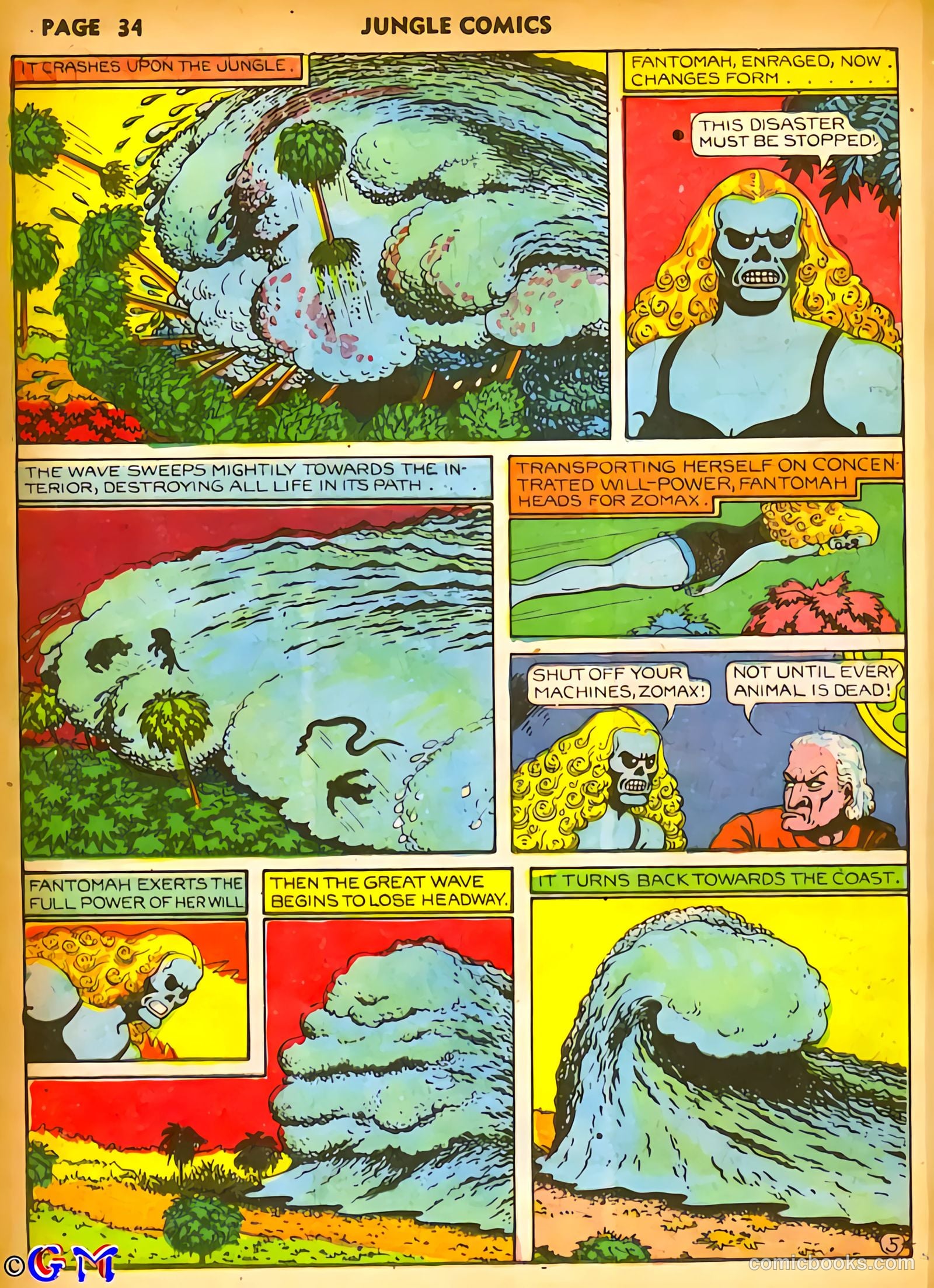 Jungle Comics #14 (1941) — page 36 of 68