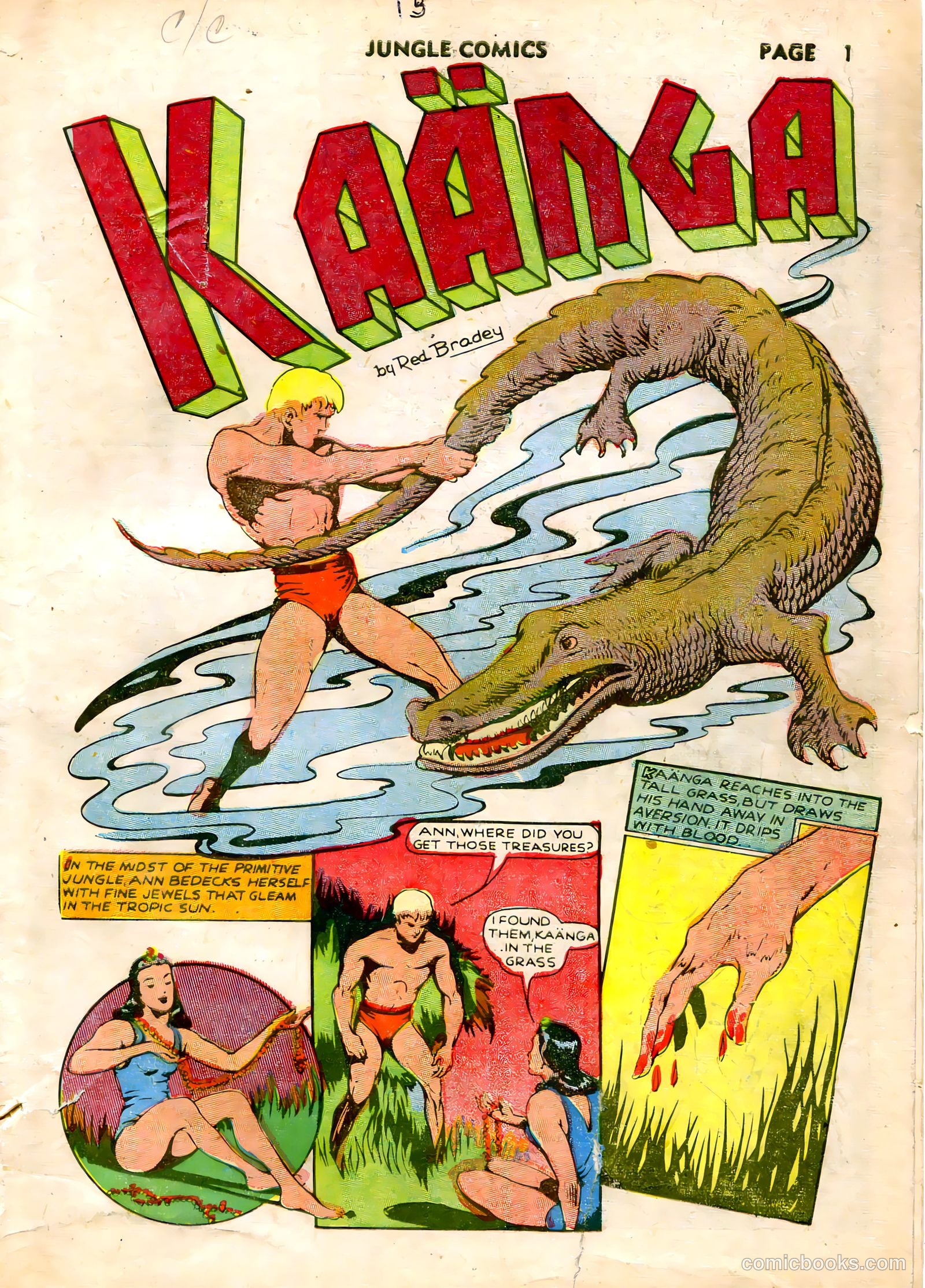 Jungle Comics #15 (1948) — page 4 of 36