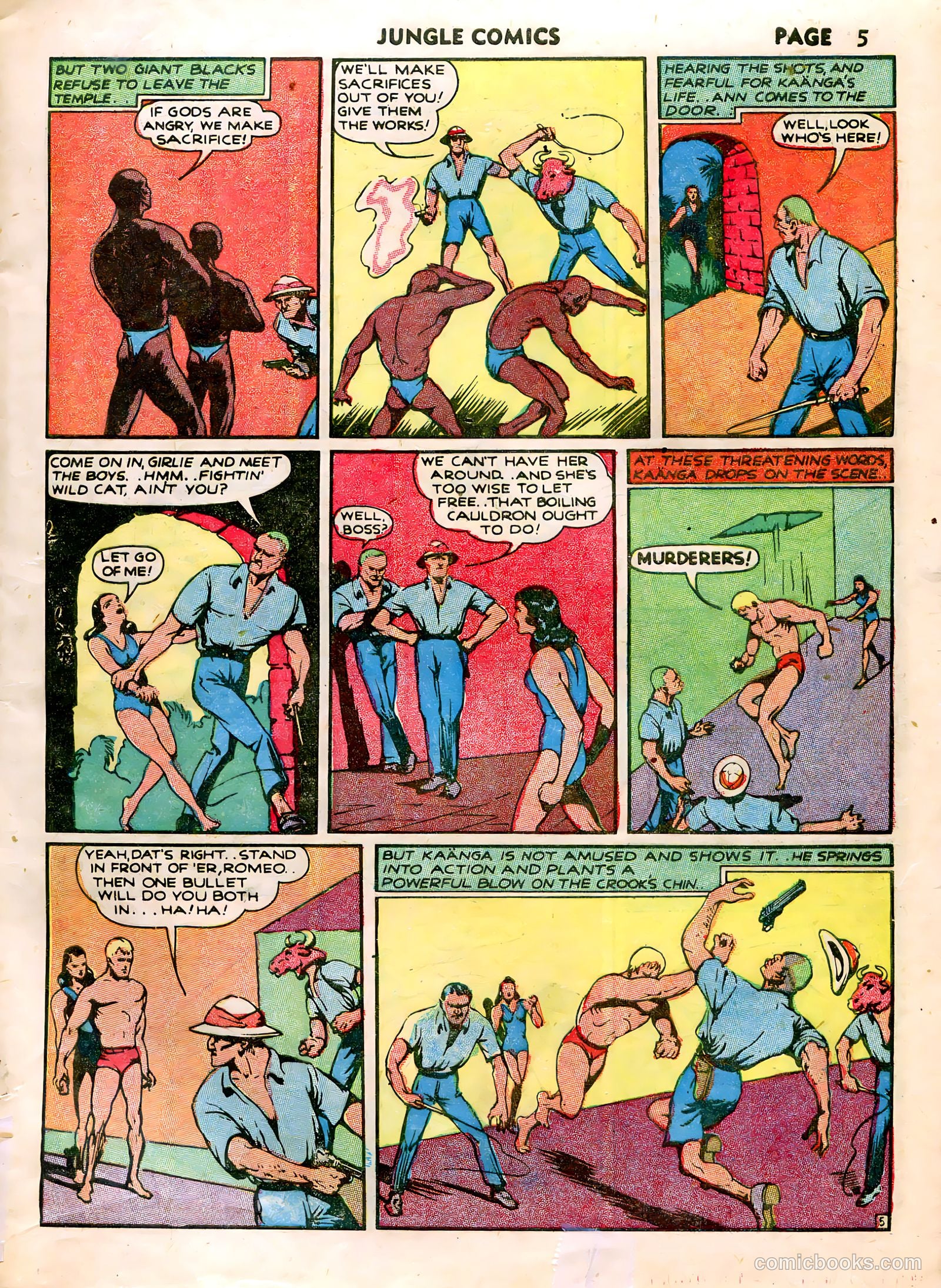 Jungle Comics #15 (1948) — page 8 of 36