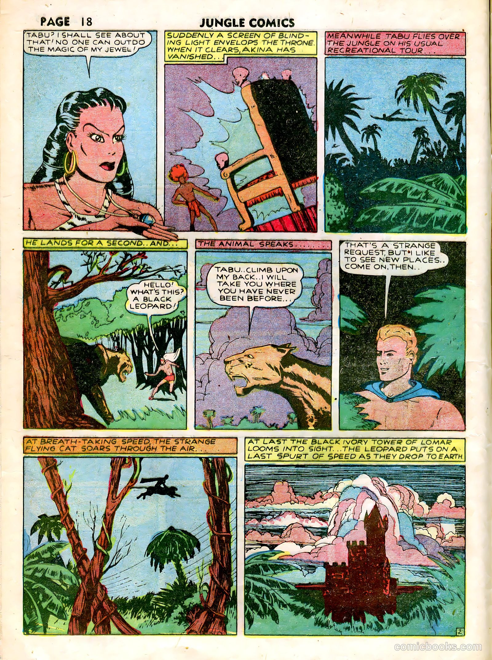 Jungle Comics #15 (1948) — page 21 of 36