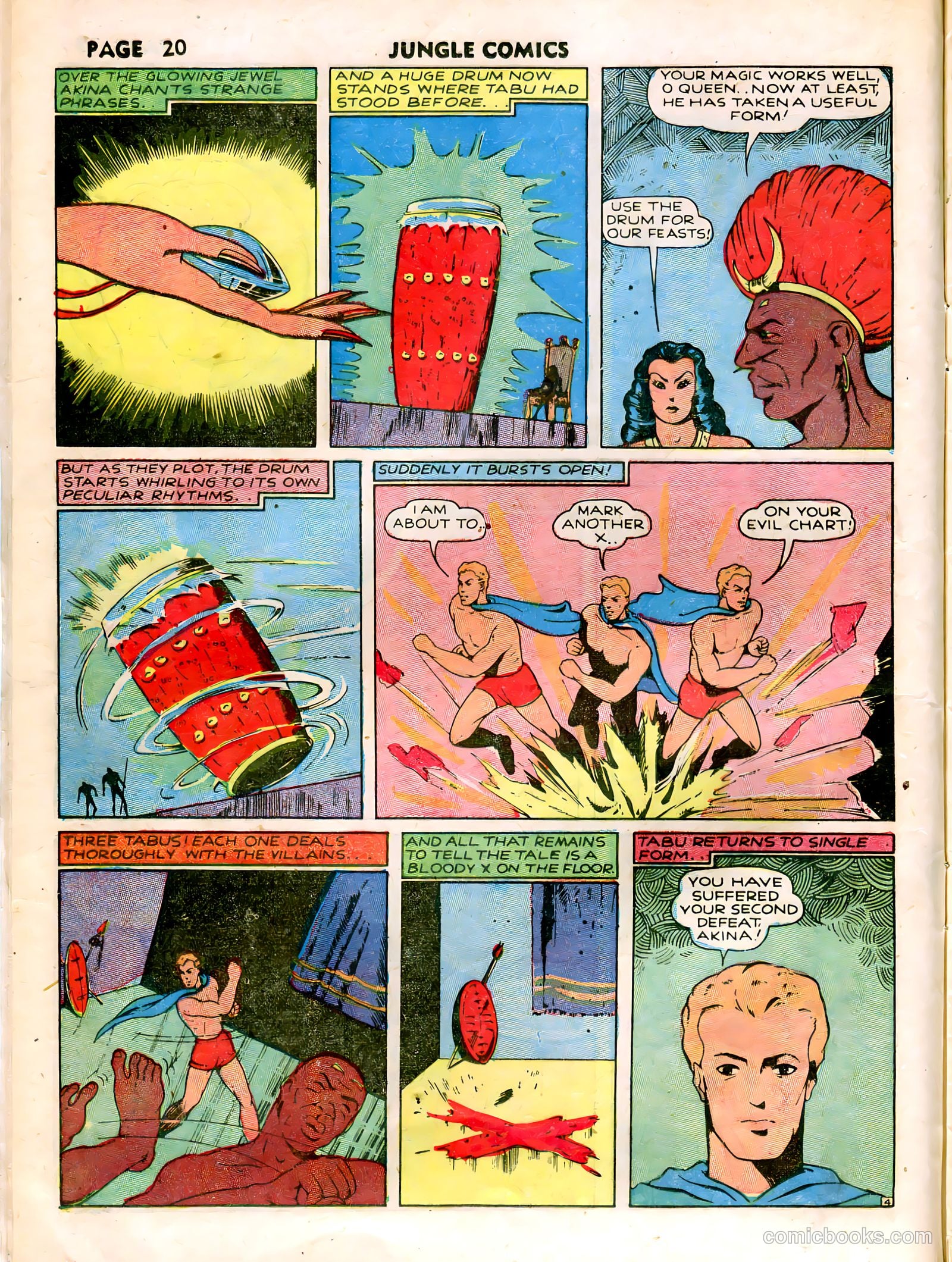 Jungle Comics #15 (1948) — page 23 of 36