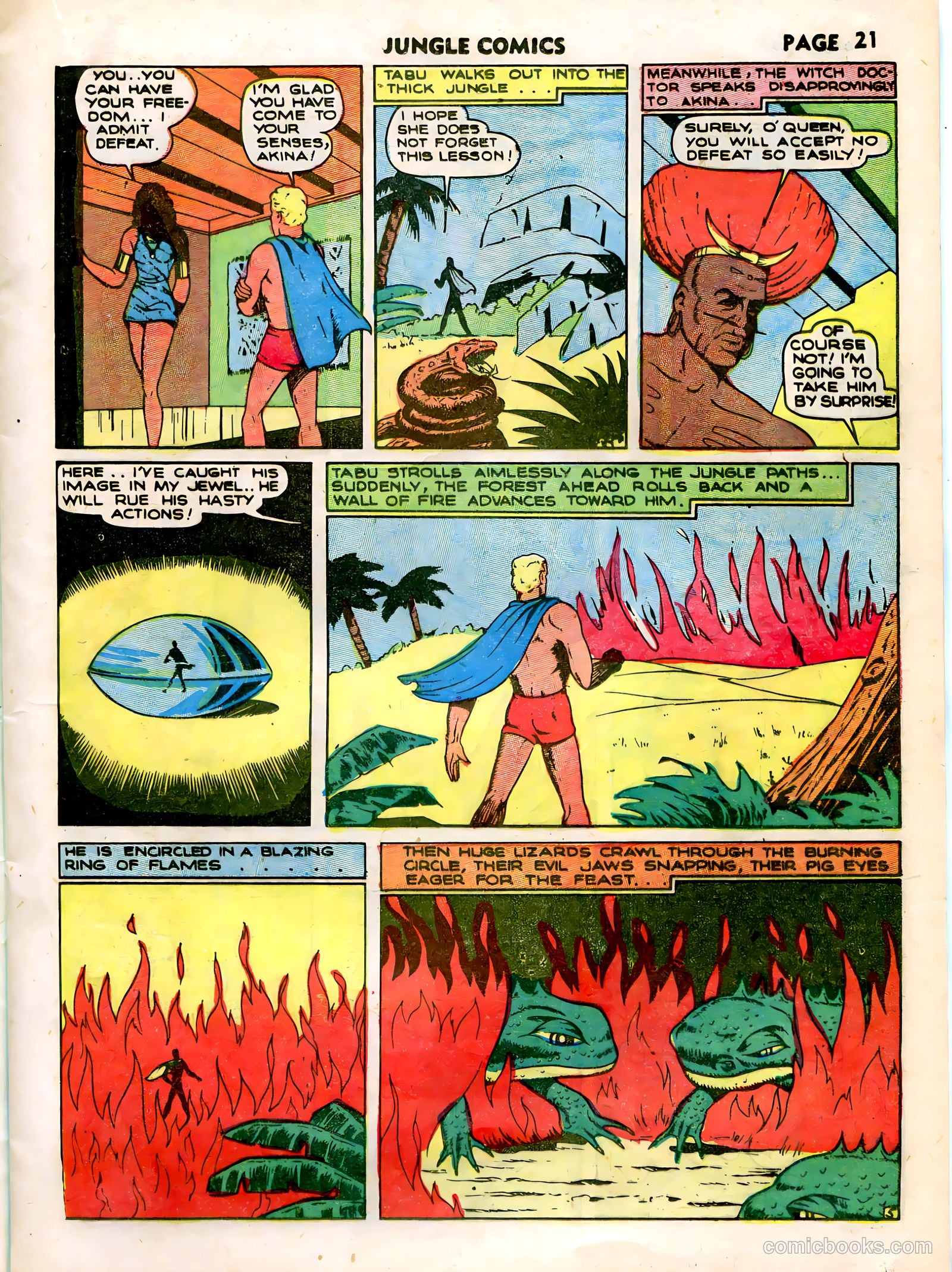 Jungle Comics #15 (1948) — page 24 of 36