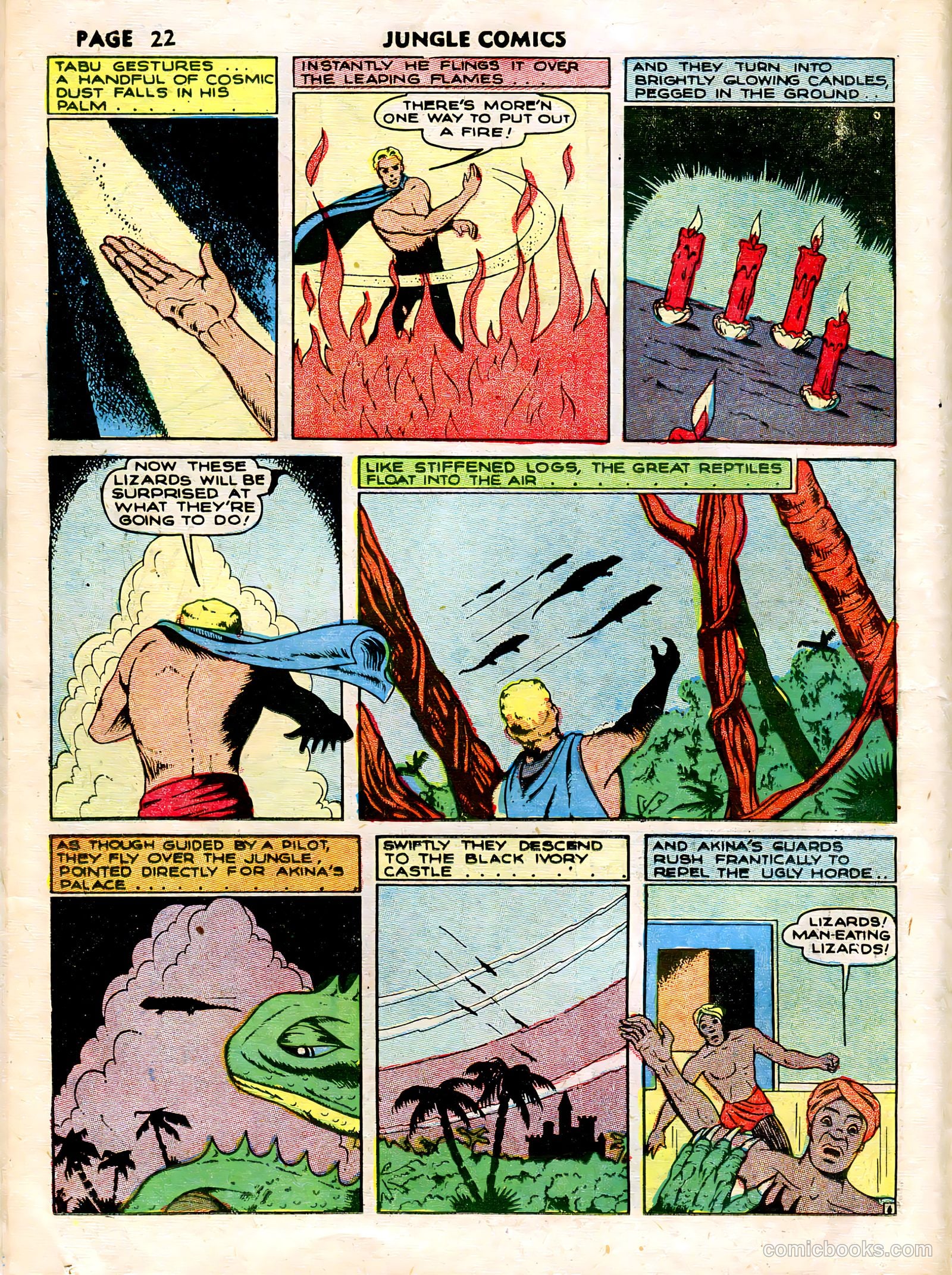 Jungle Comics #15 (1948) — page 25 of 36