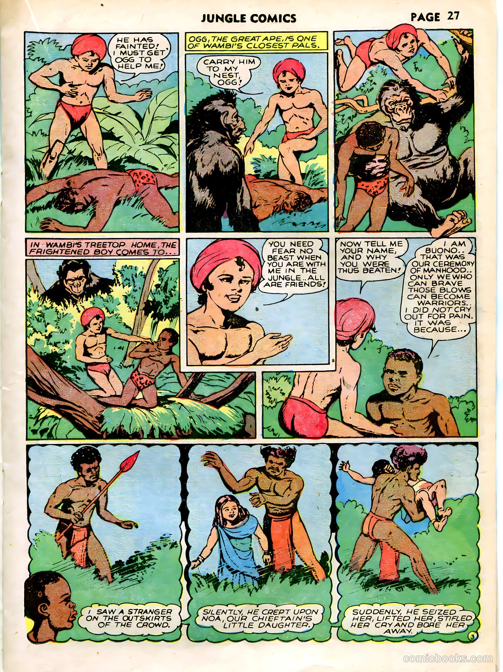 Jungle Comics #15 (1948) — page 30 of 36