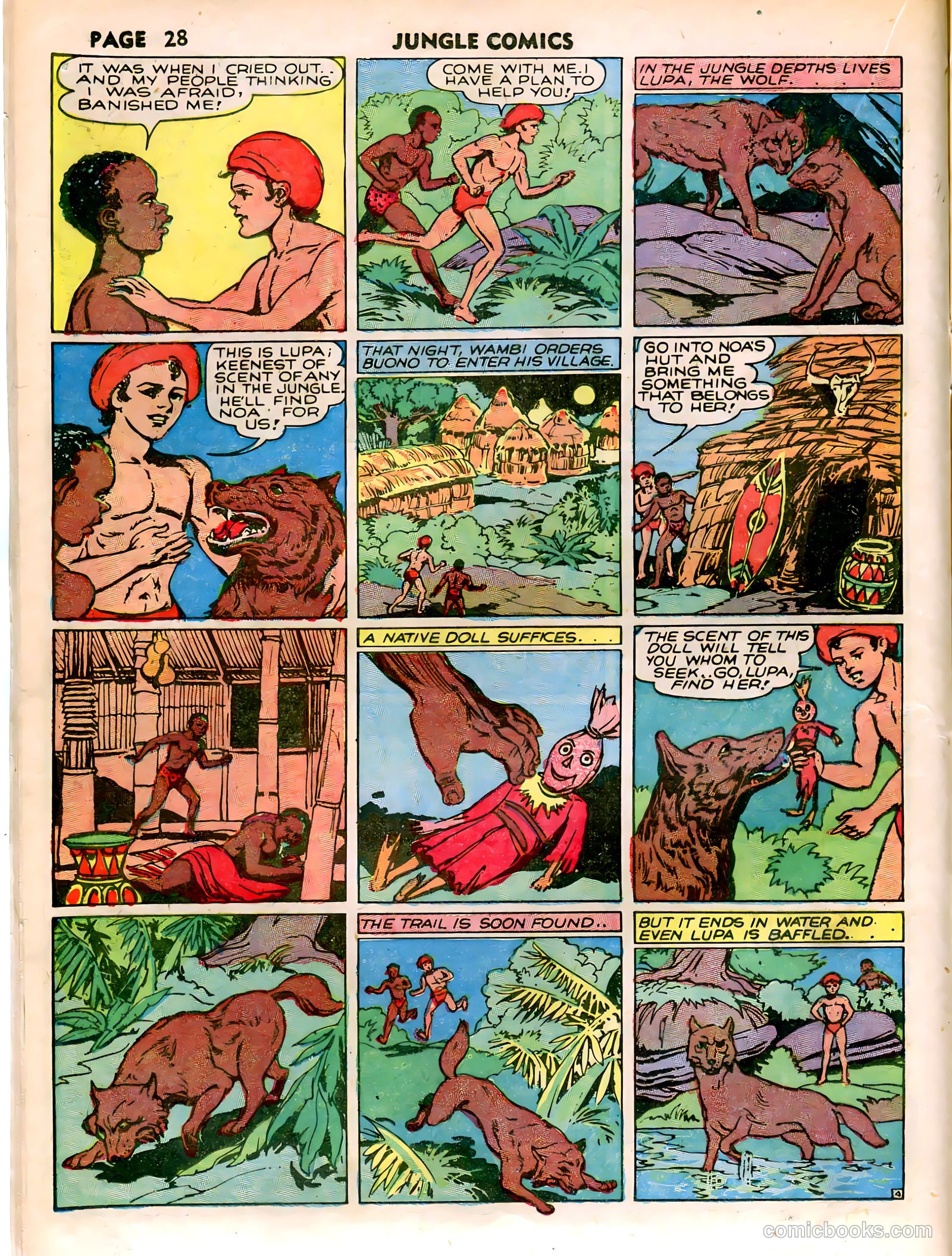Jungle Comics #15 (1948) — page 31 of 36