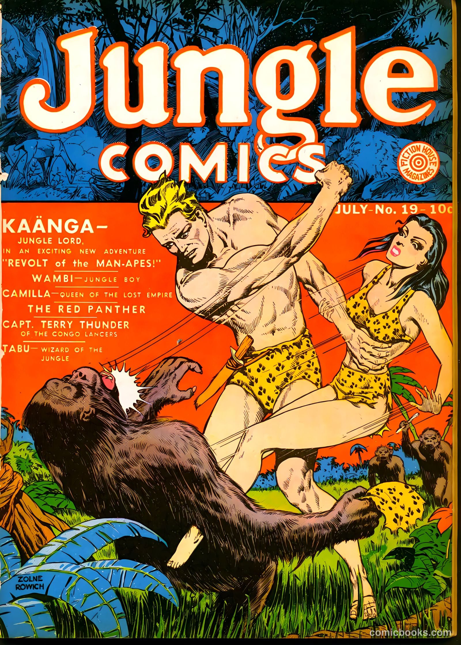 Jungle Comics #19