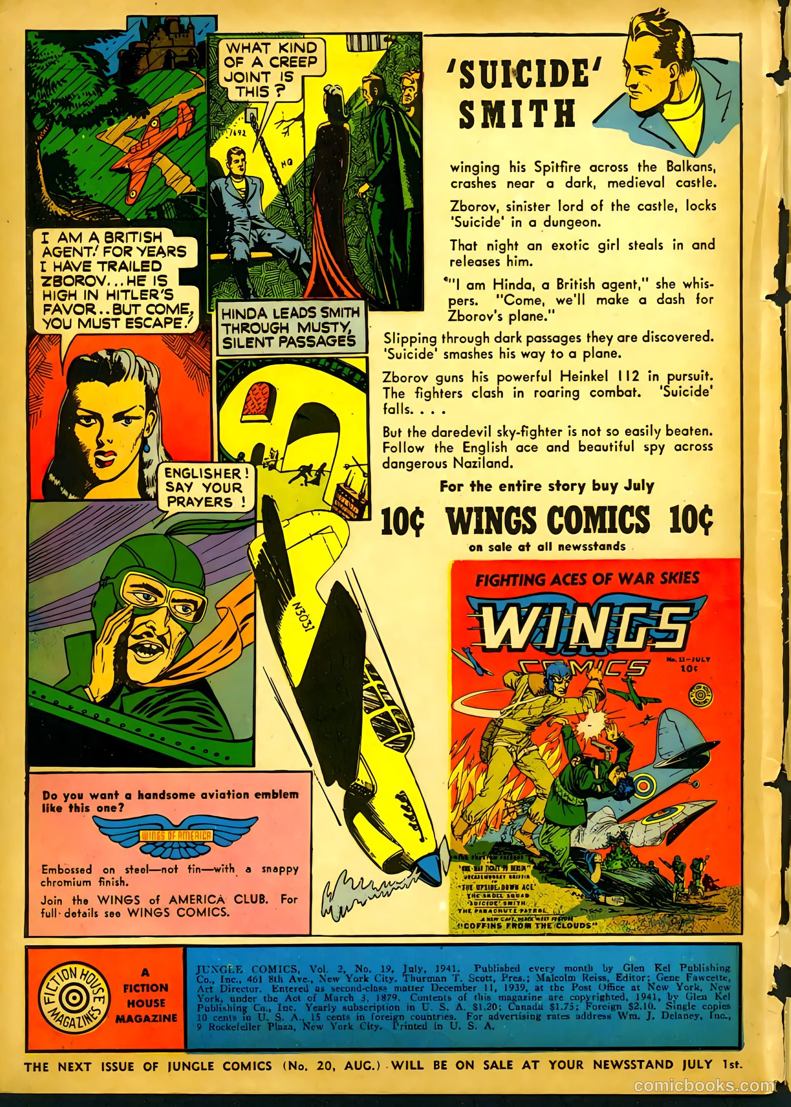 Jungle Comics #19 (1941) — page 2 of 68