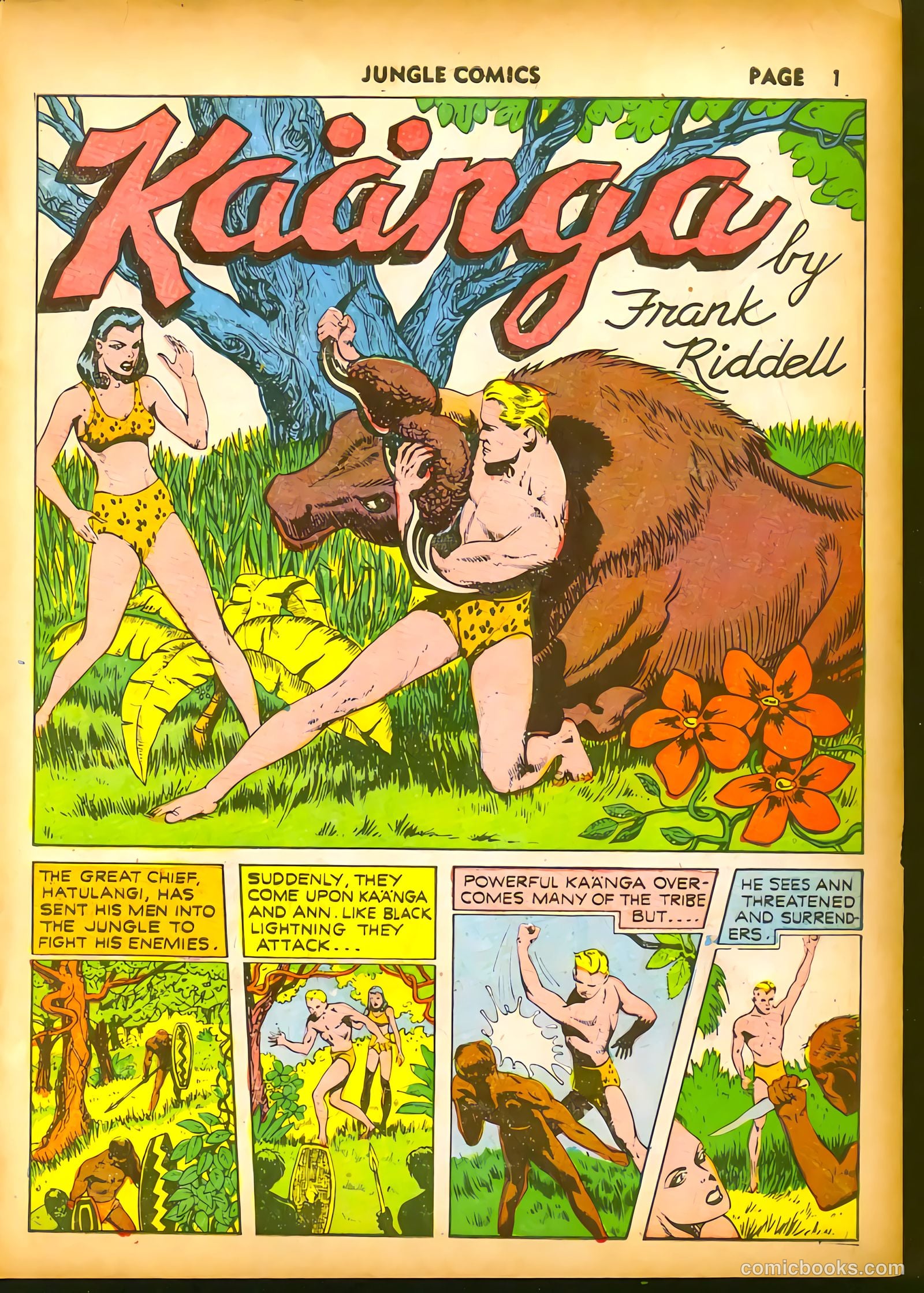 Jungle Comics #19 (1941) — page 3 of 68