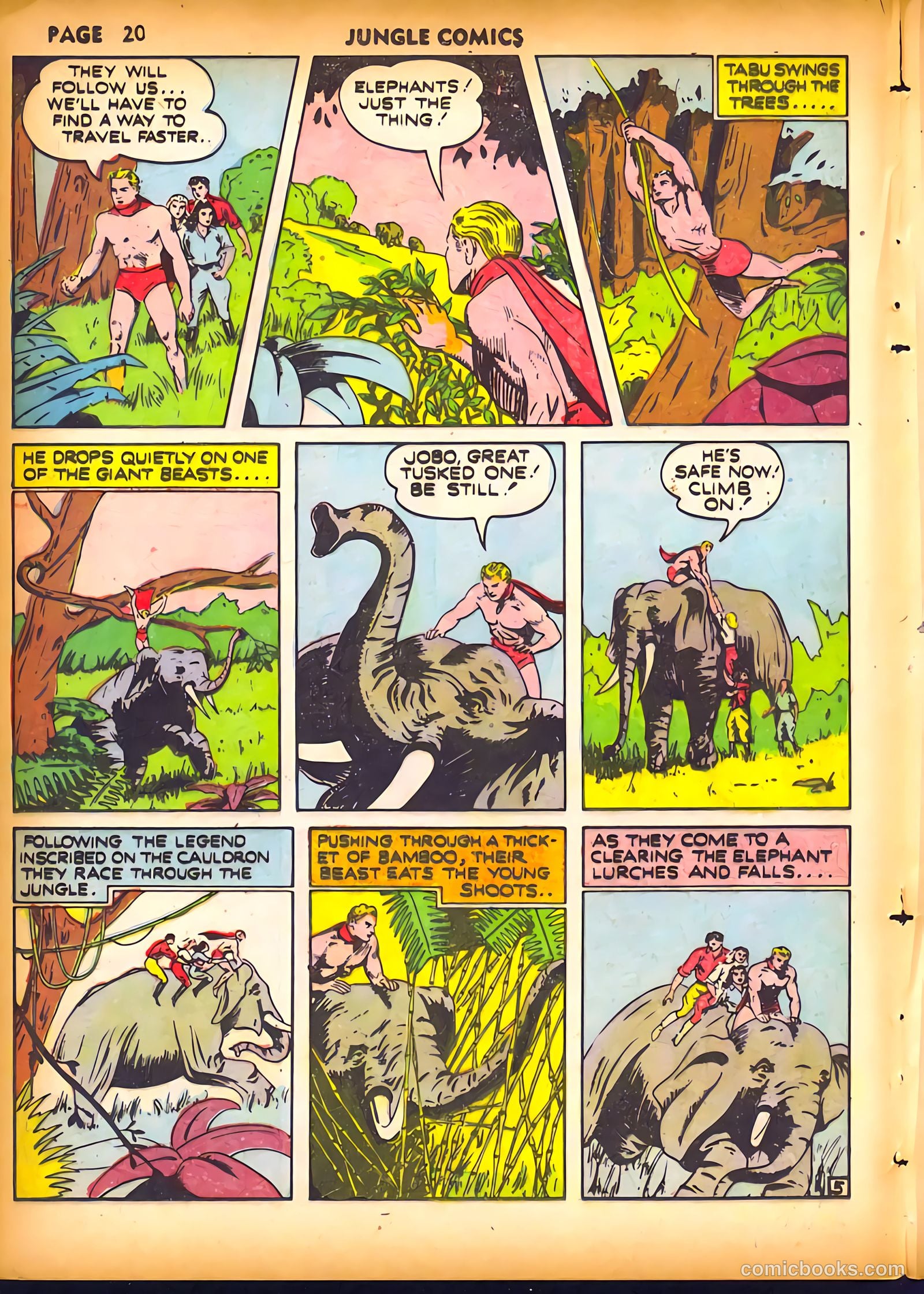Jungle Comics #19 (1941) — page 22 of 68