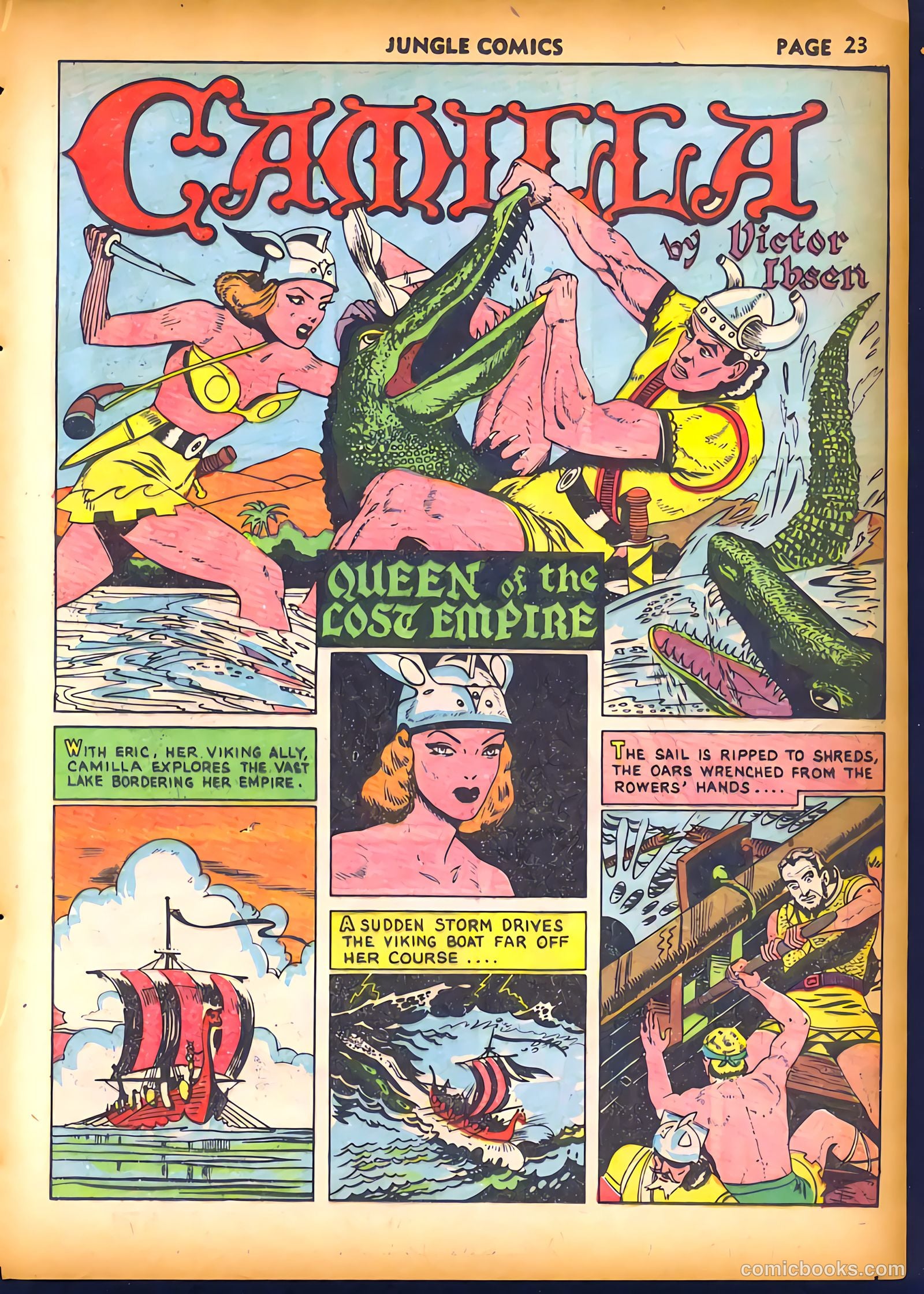 Jungle Comics #19 (1941) — page 25 of 68