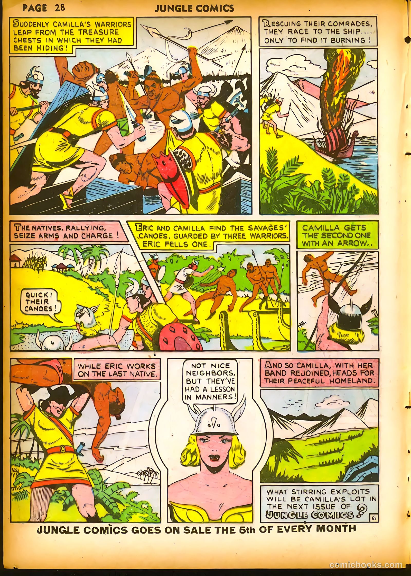 Jungle Comics #19 (1941) — page 30 of 68