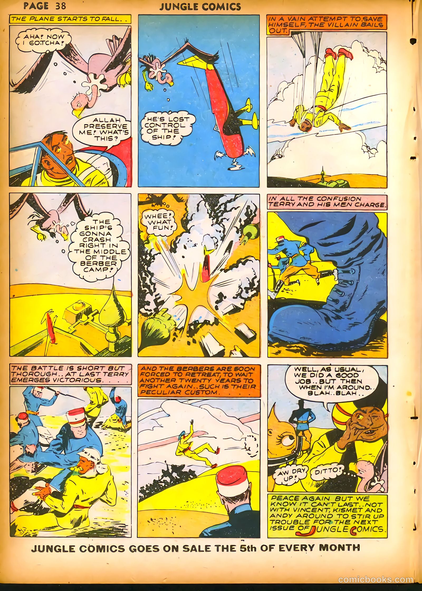 Jungle Comics #19 (1941) — page 40 of 68
