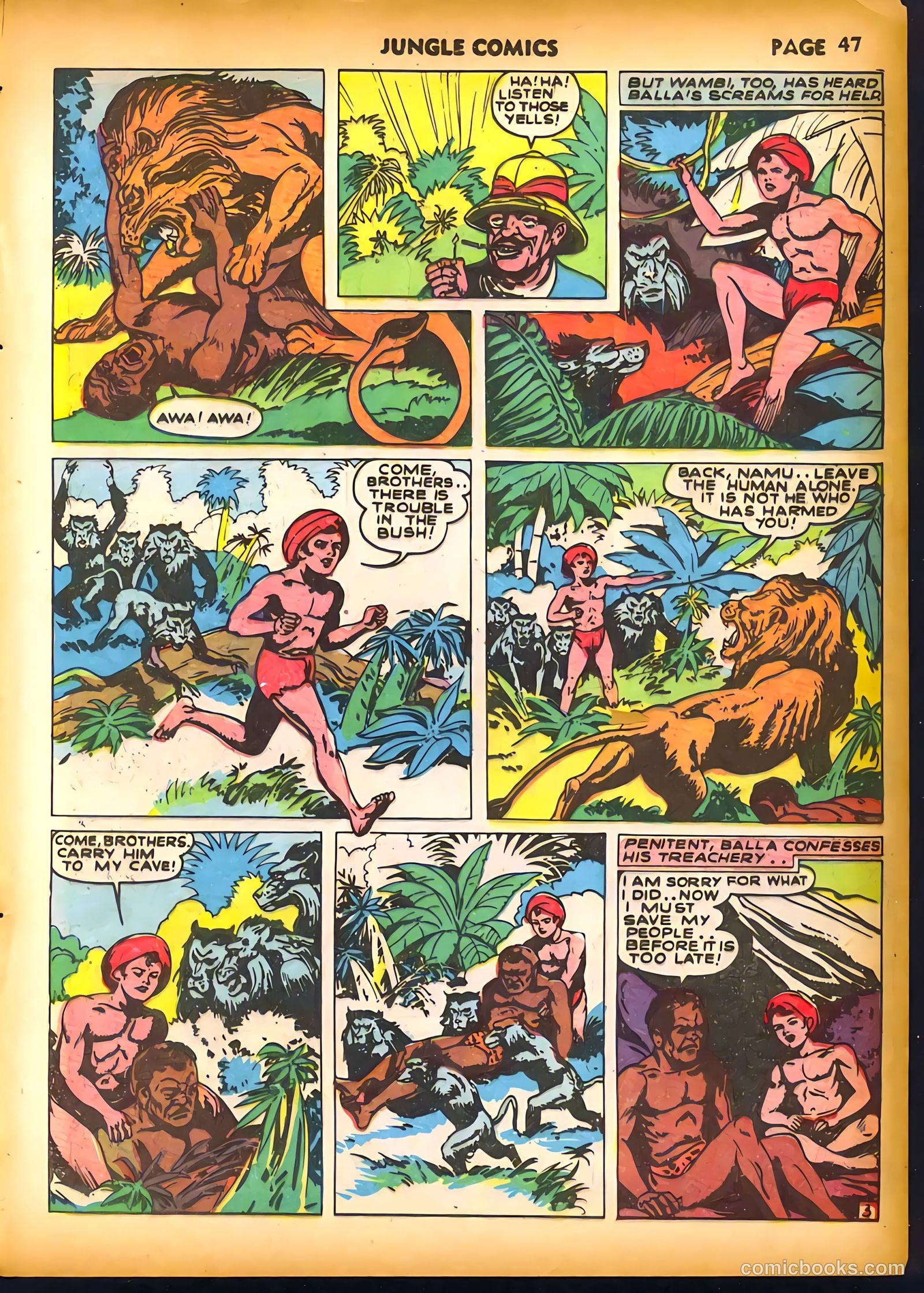 Jungle Comics #19 (1941) — page 49 of 68