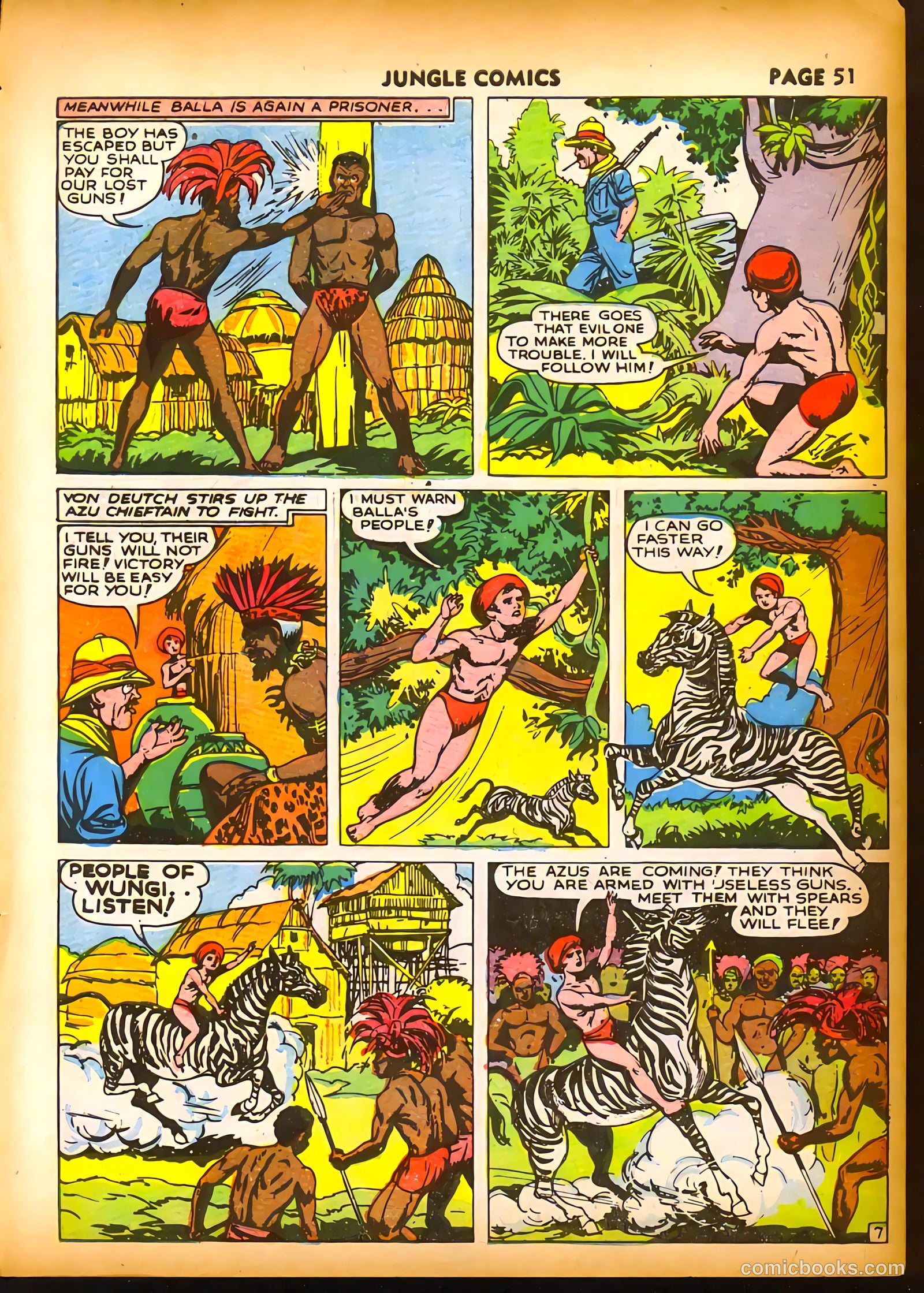 Jungle Comics #19 (1941) — page 53 of 68