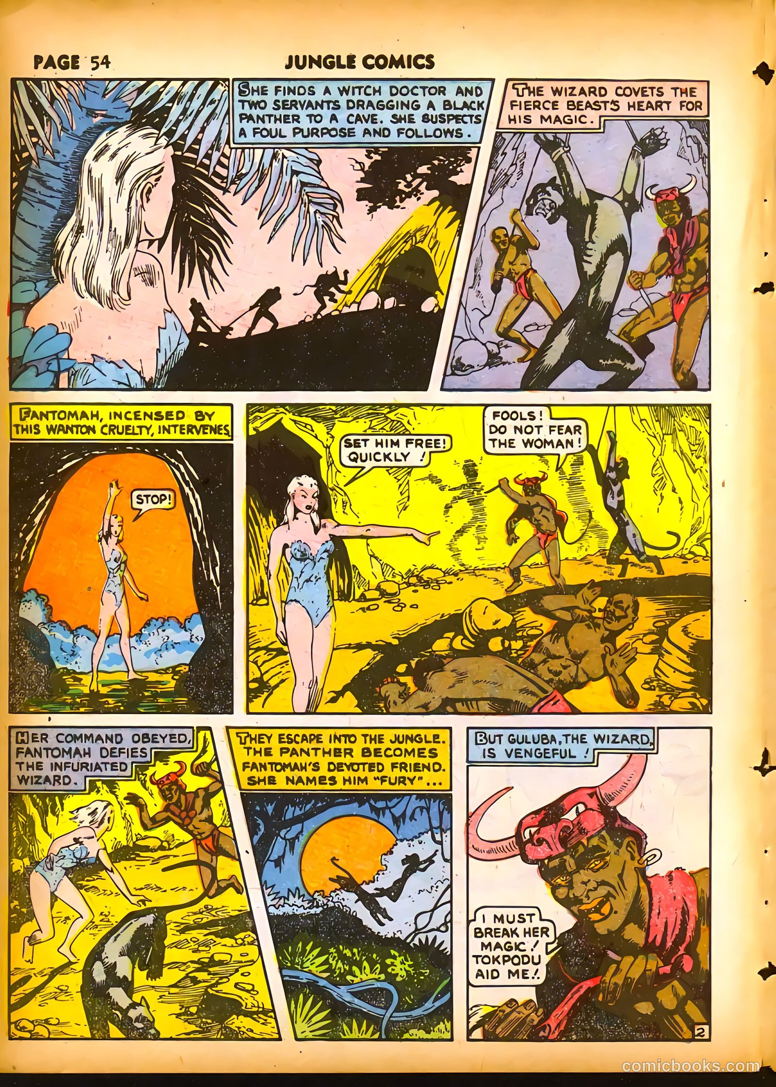 Jungle Comics #19 (1941) — page 56 of 68
