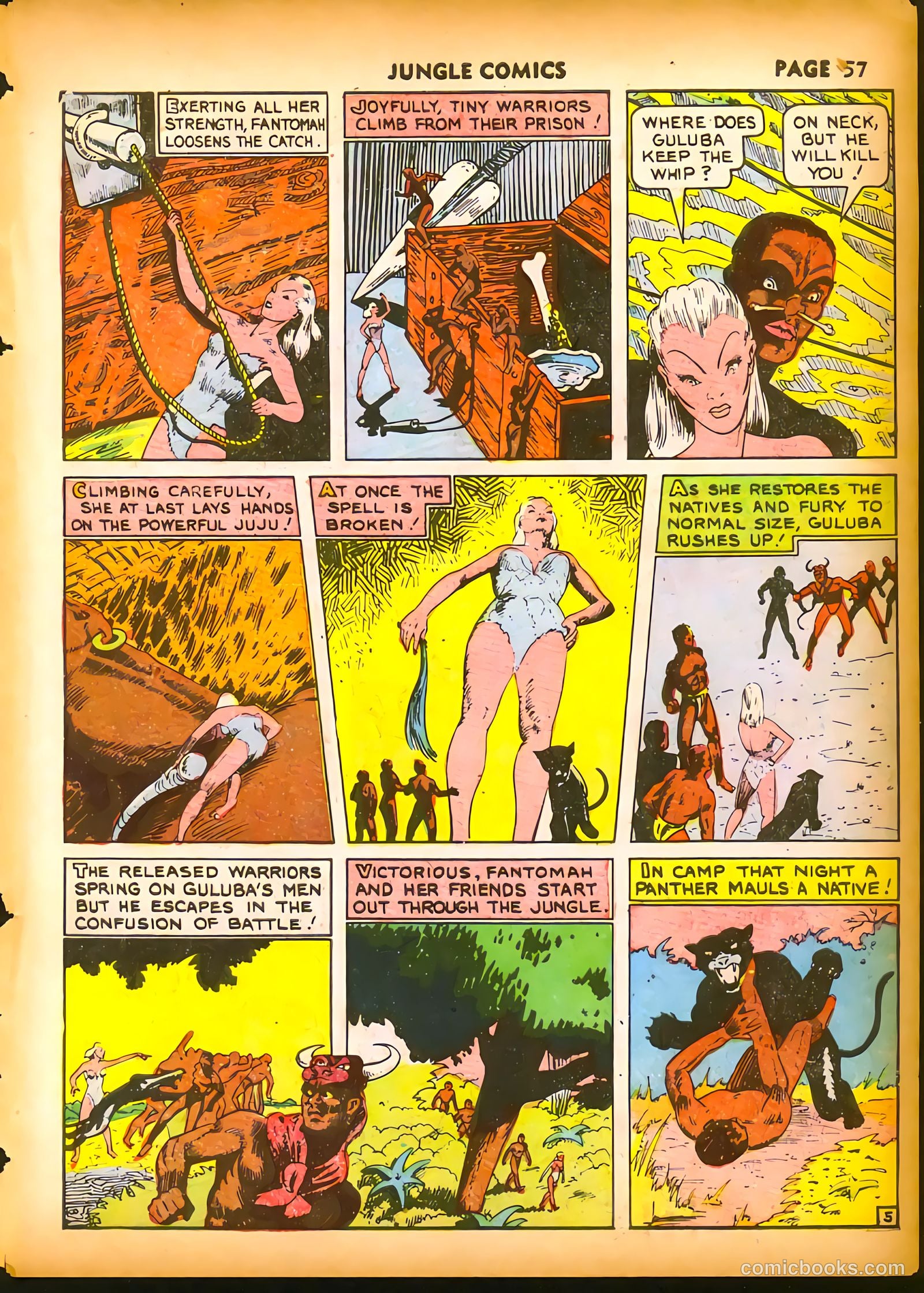 Jungle Comics #19 (1941) — page 59 of 68