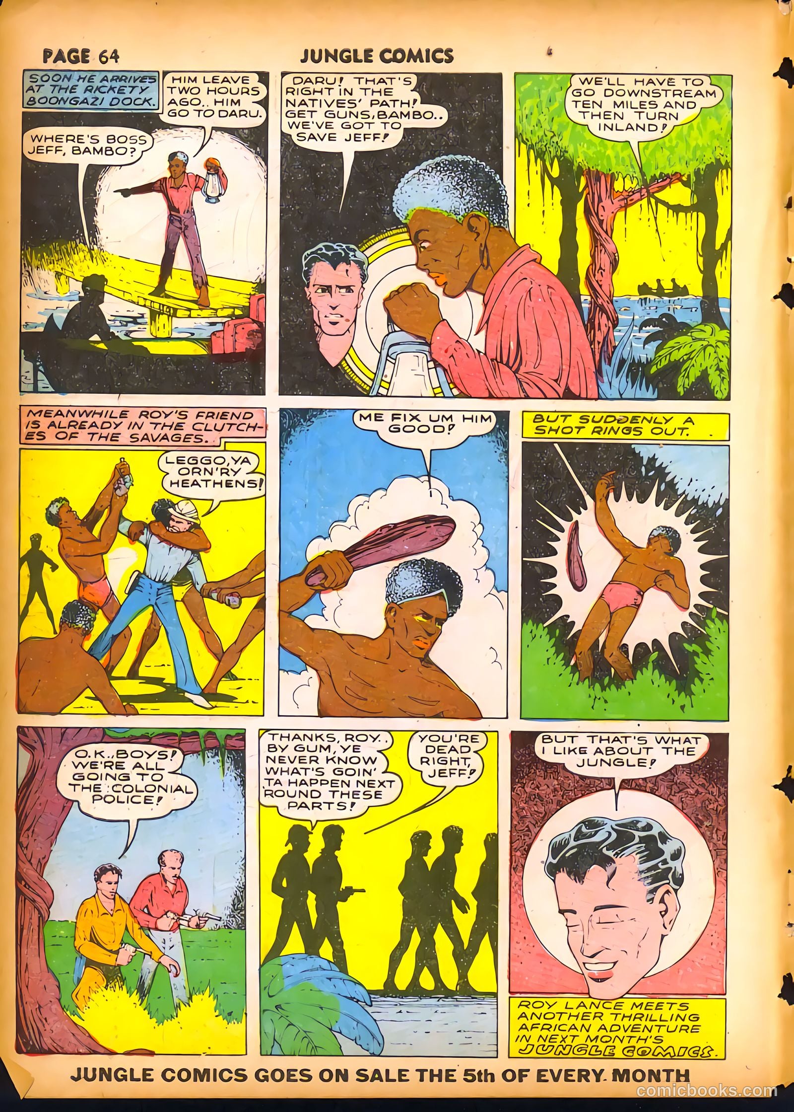 Jungle Comics #19 (1941) — page 66 of 68
