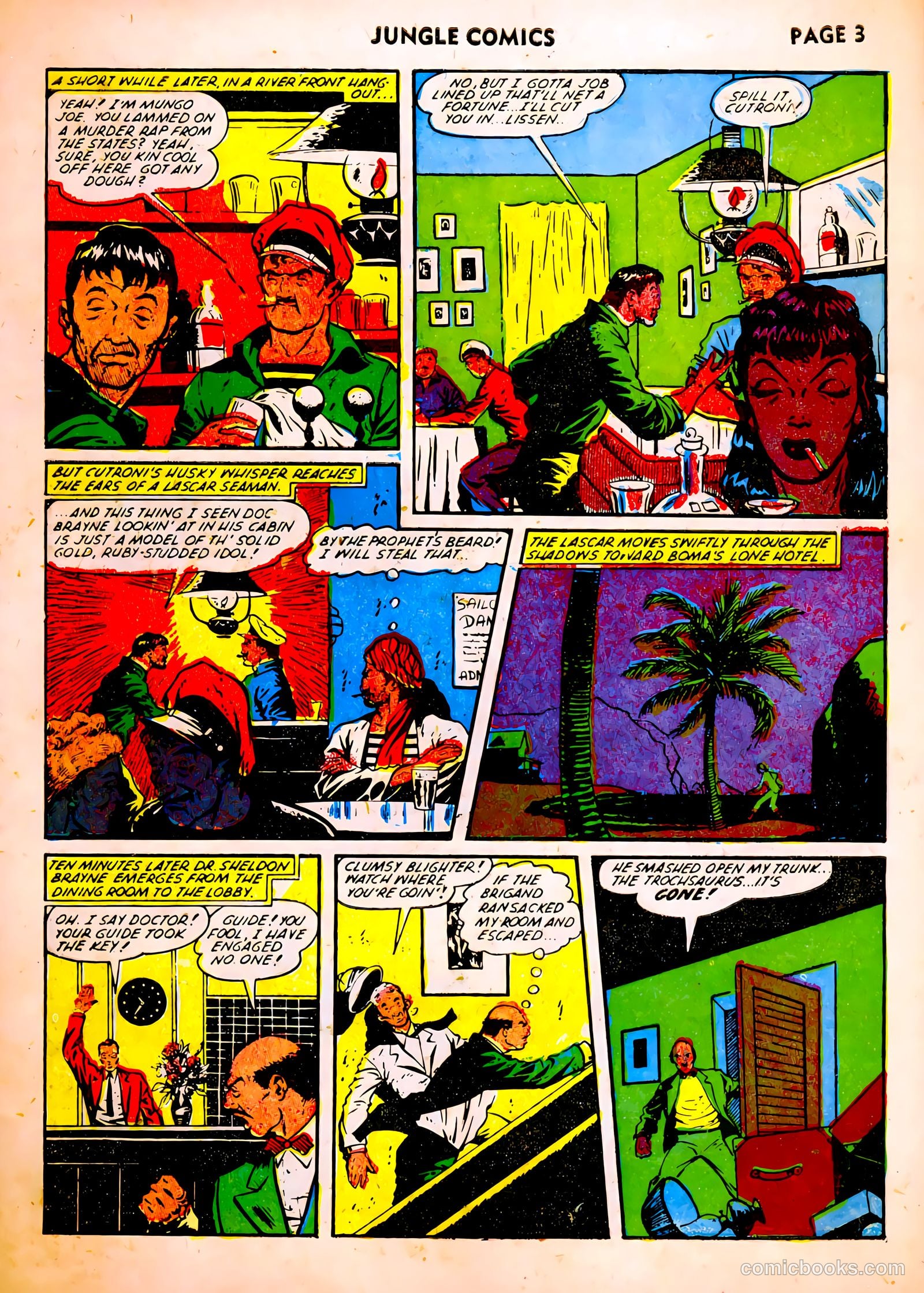 Jungle Comics #37 (1943, Fiction House) — page 5 of 68