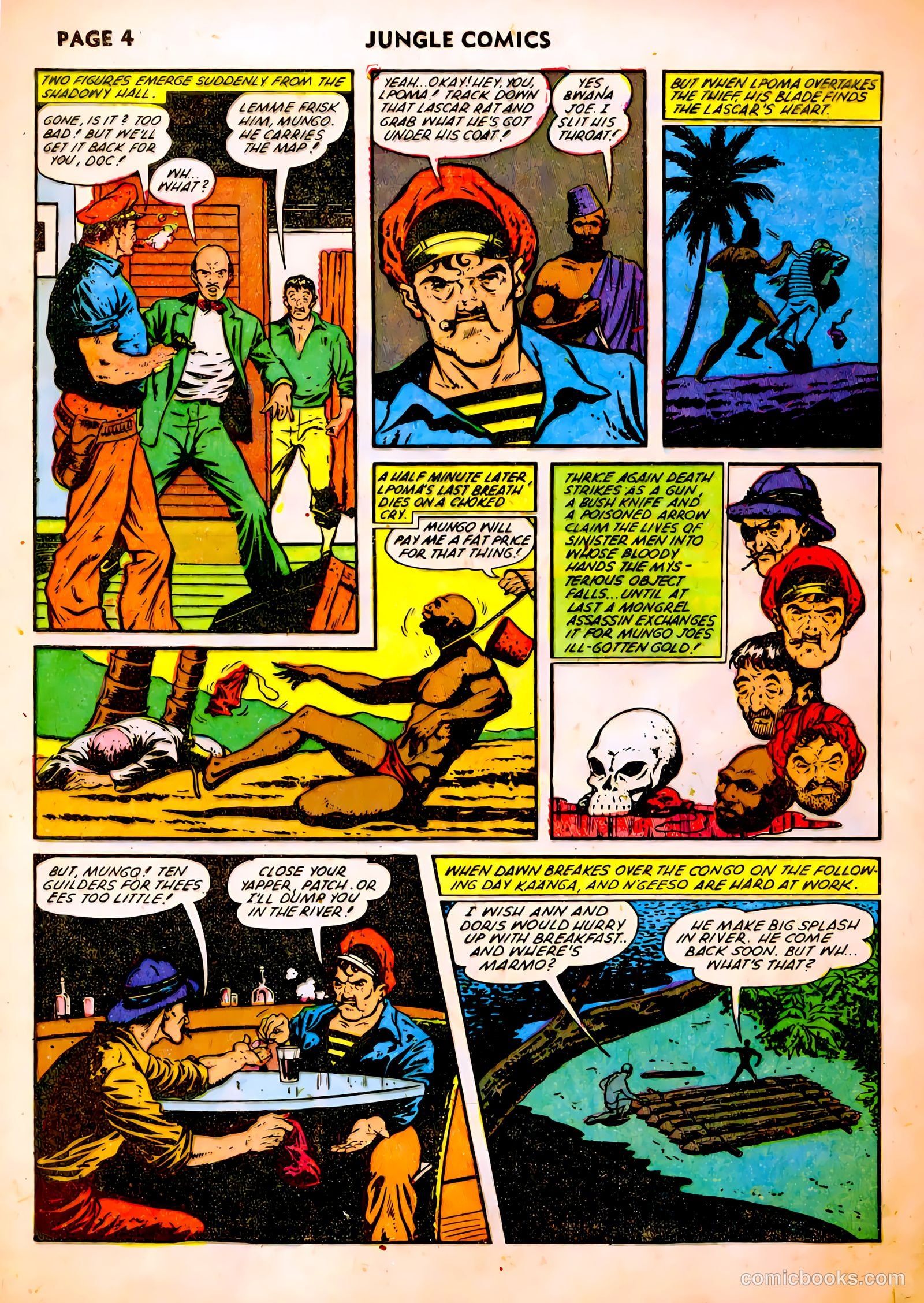 Jungle Comics #37 (1943, Fiction House) — page 6 of 68