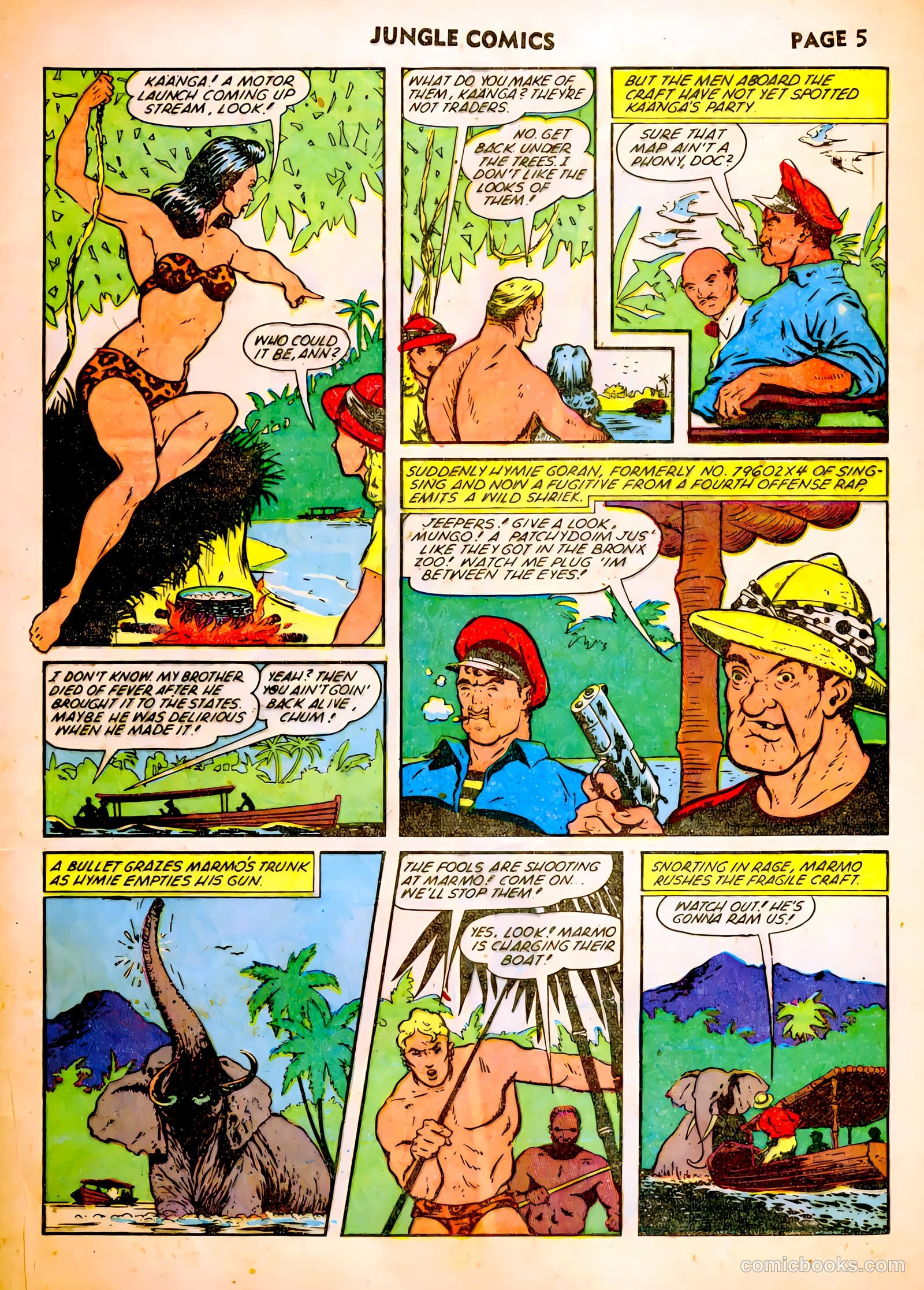 Jungle Comics #37 (1943, Fiction House) — page 7 of 68