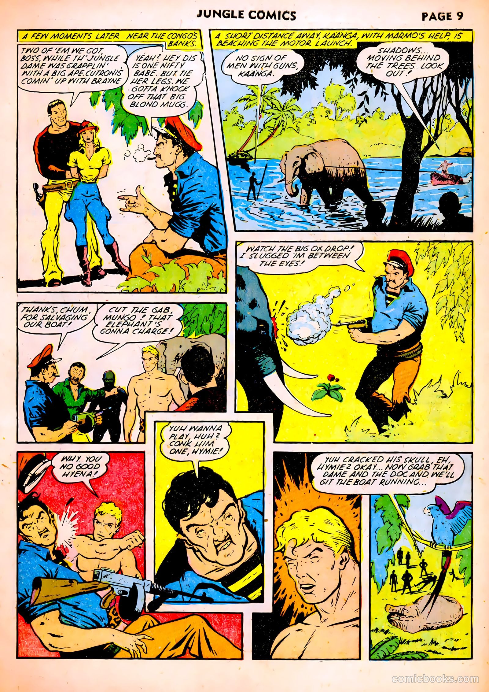 Jungle Comics #37 (1943, Fiction House) — page 11 of 68