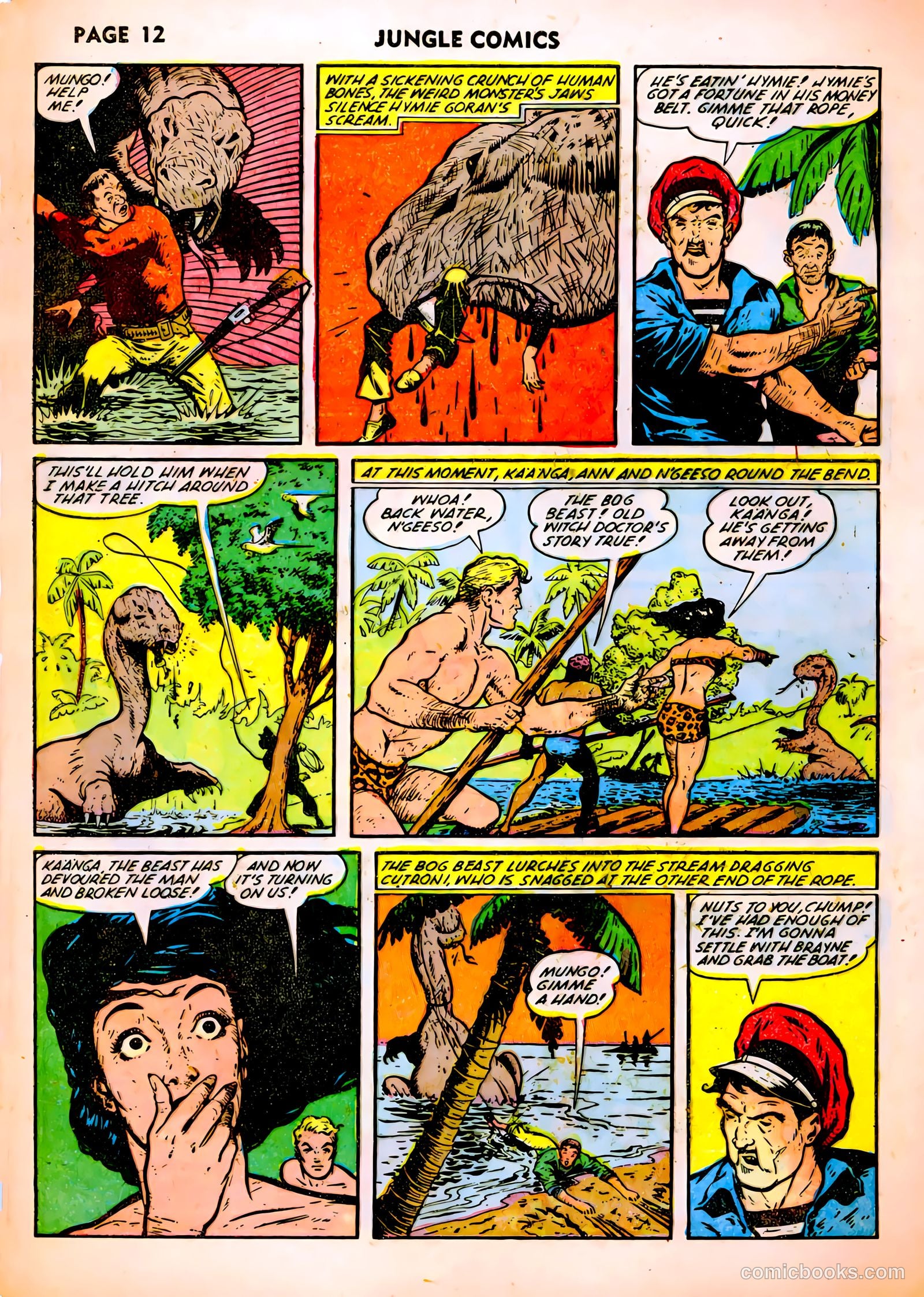 Jungle Comics #37 (1943, Fiction House) — page 14 of 68
