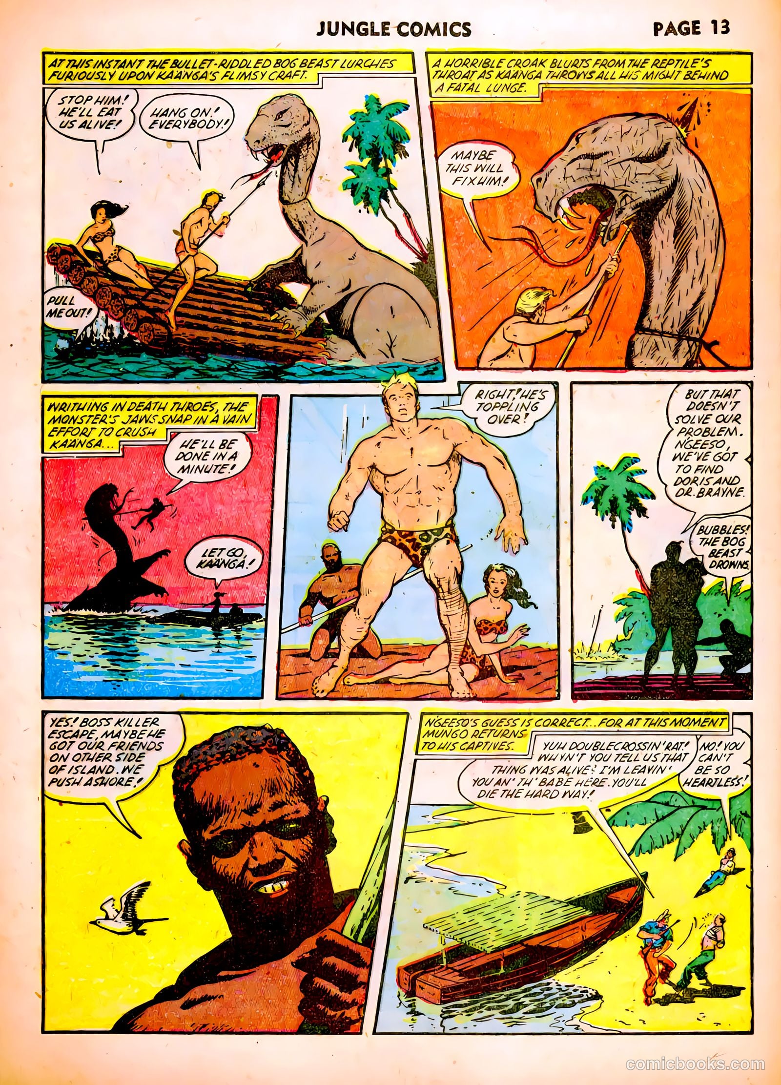 Jungle Comics #37 (1943, Fiction House) — page 15 of 68