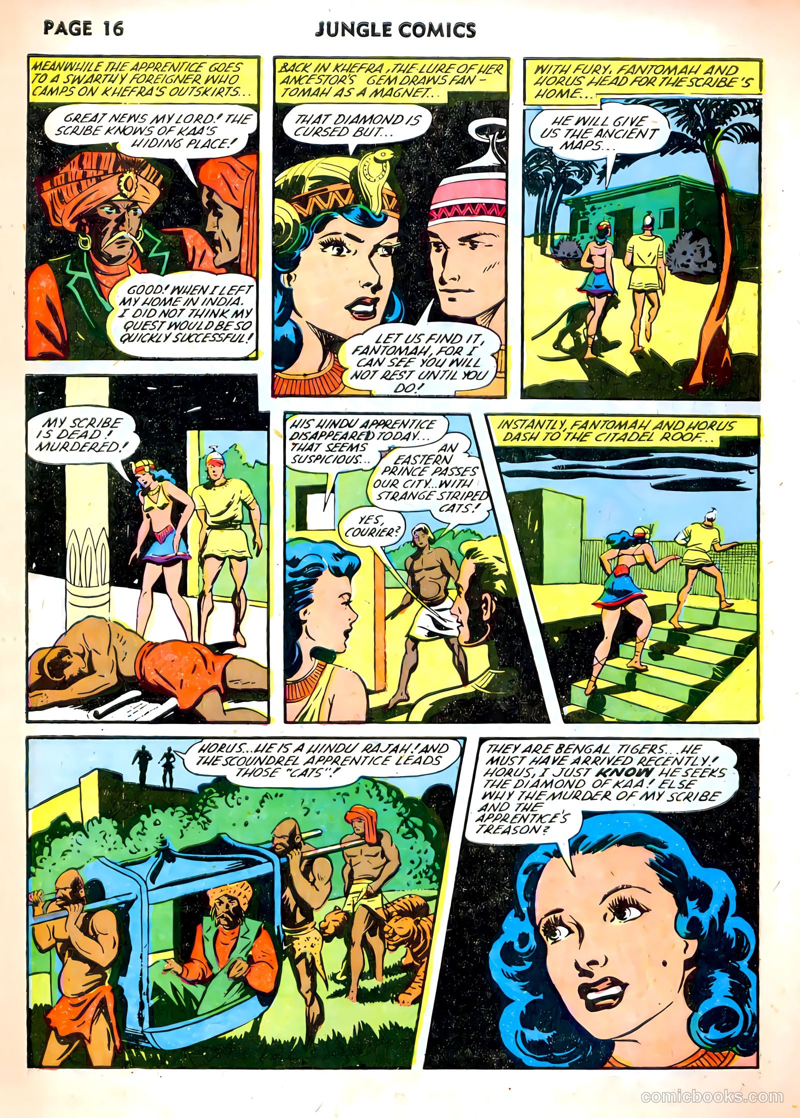 Jungle Comics #37 (1943, Fiction House) — page 18 of 68