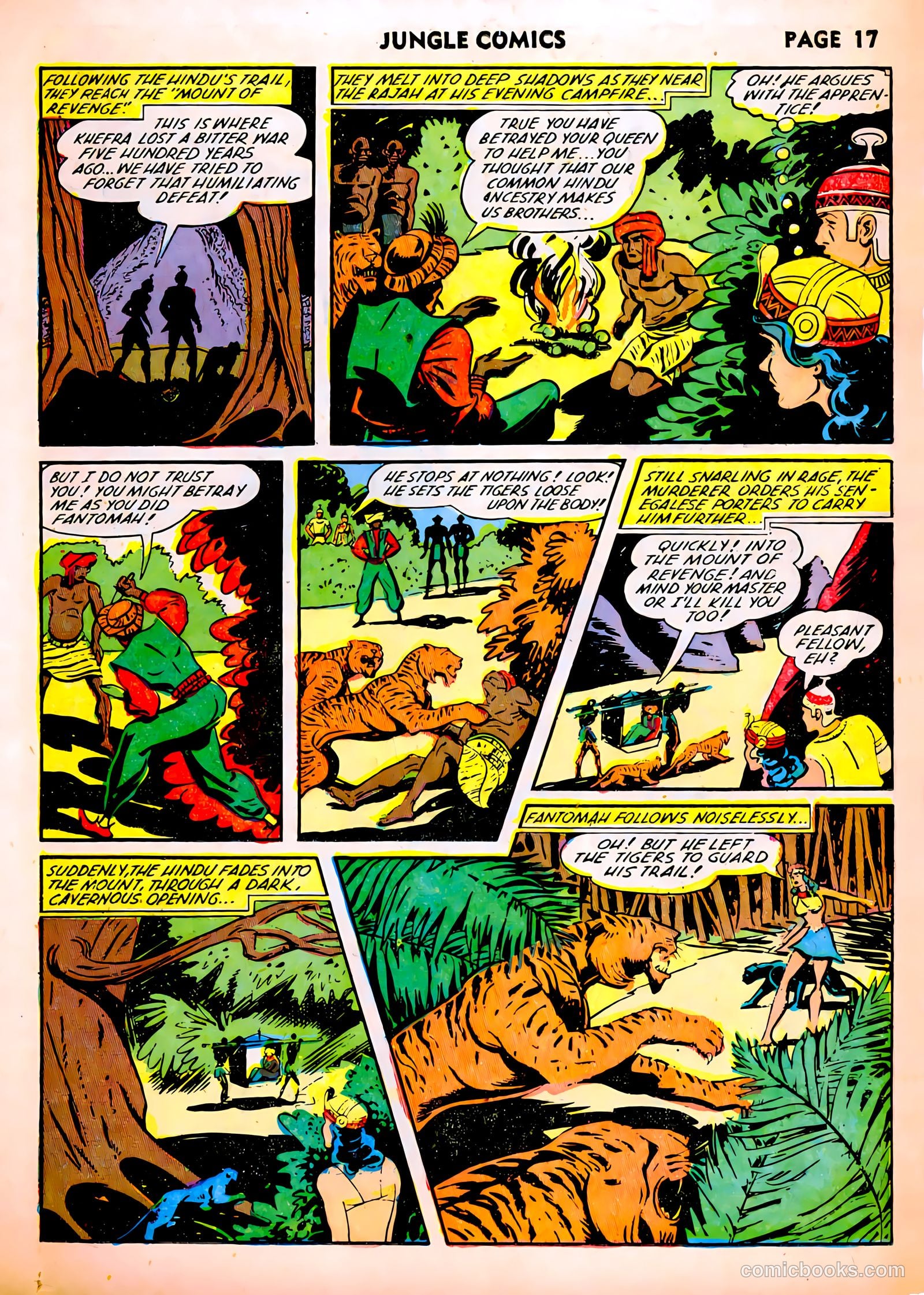 Jungle Comics #37 (1943, Fiction House) — page 19 of 68