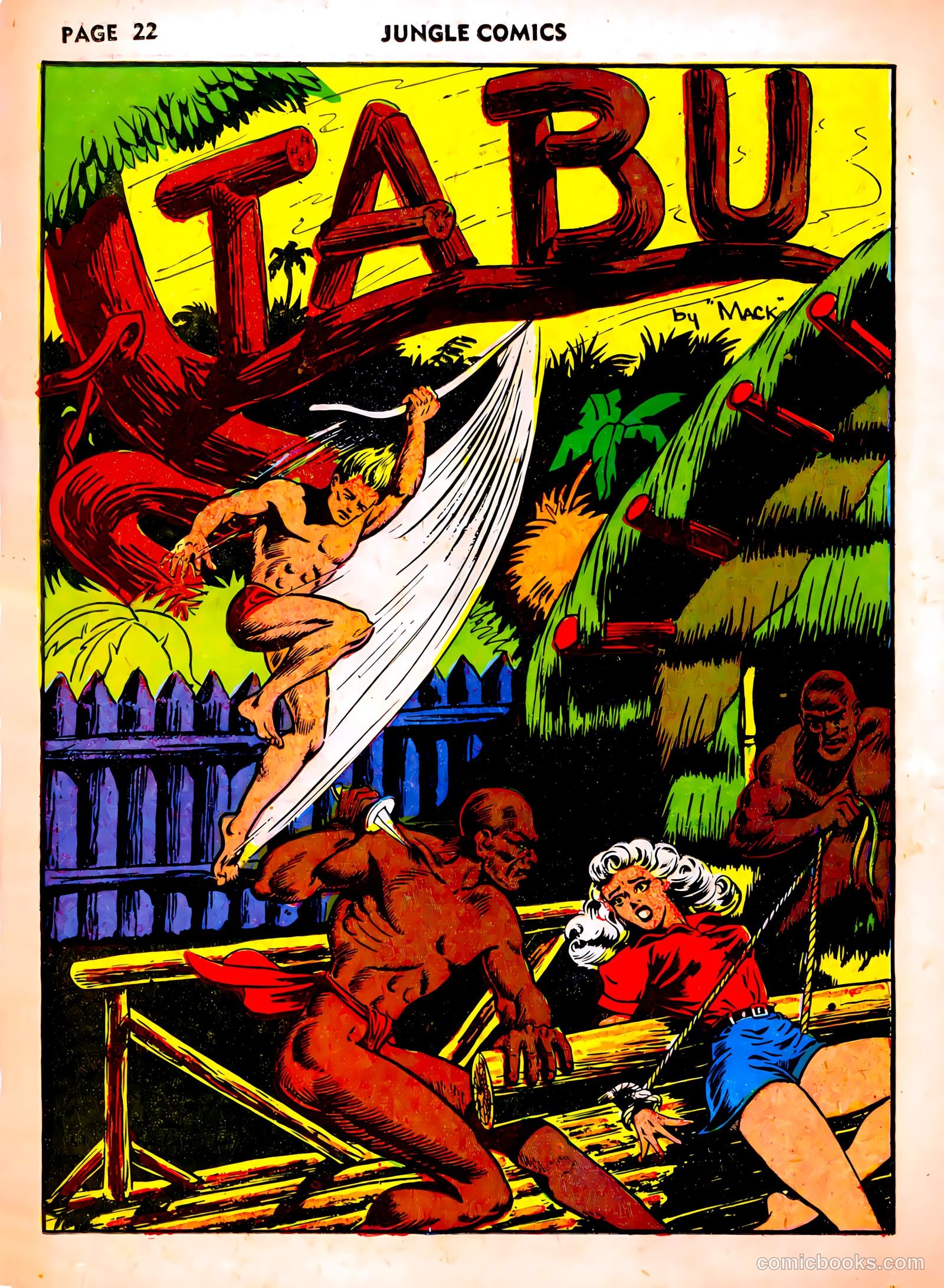 Jungle Comics #37 (1943, Fiction House) — page 24 of 68