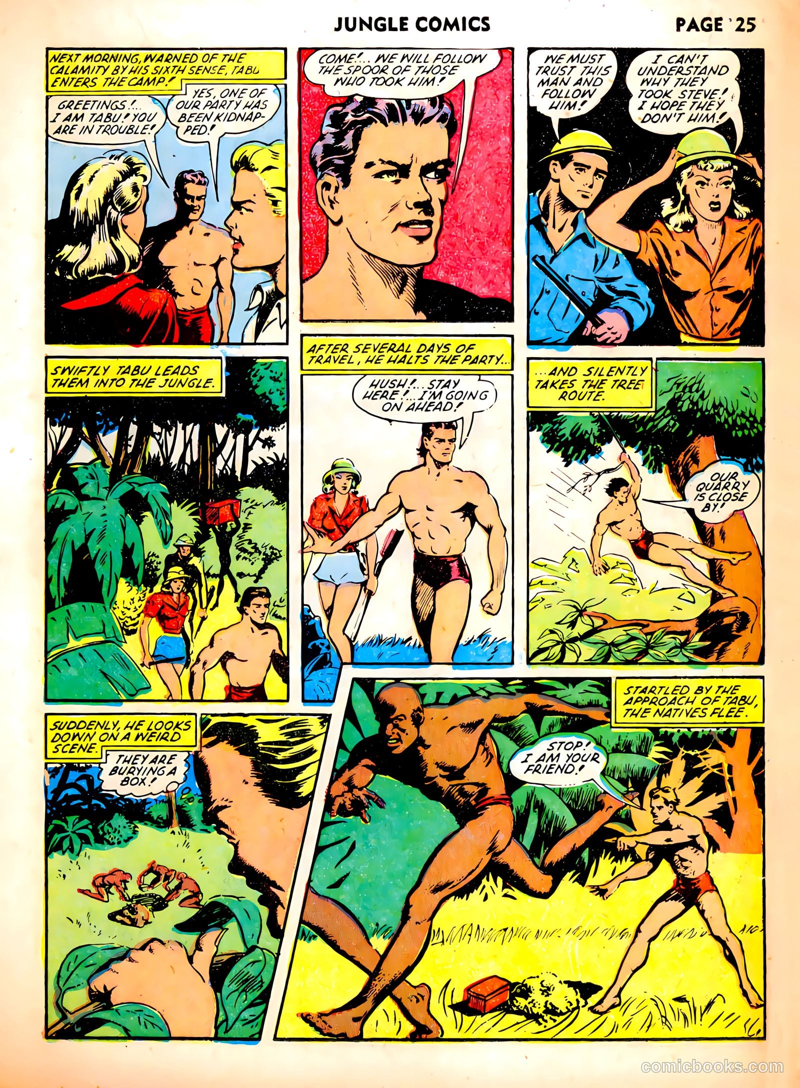 Jungle Comics #37 (1943, Fiction House) — page 27 of 68