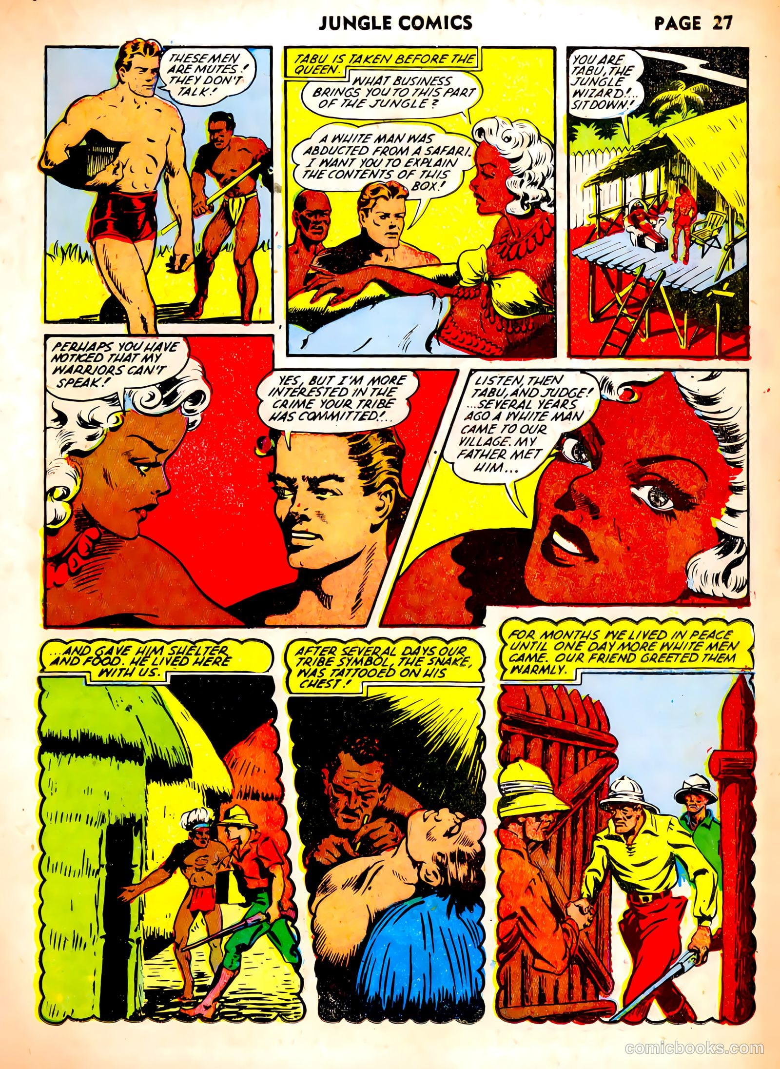 Jungle Comics #37 (1943, Fiction House) — page 29 of 68