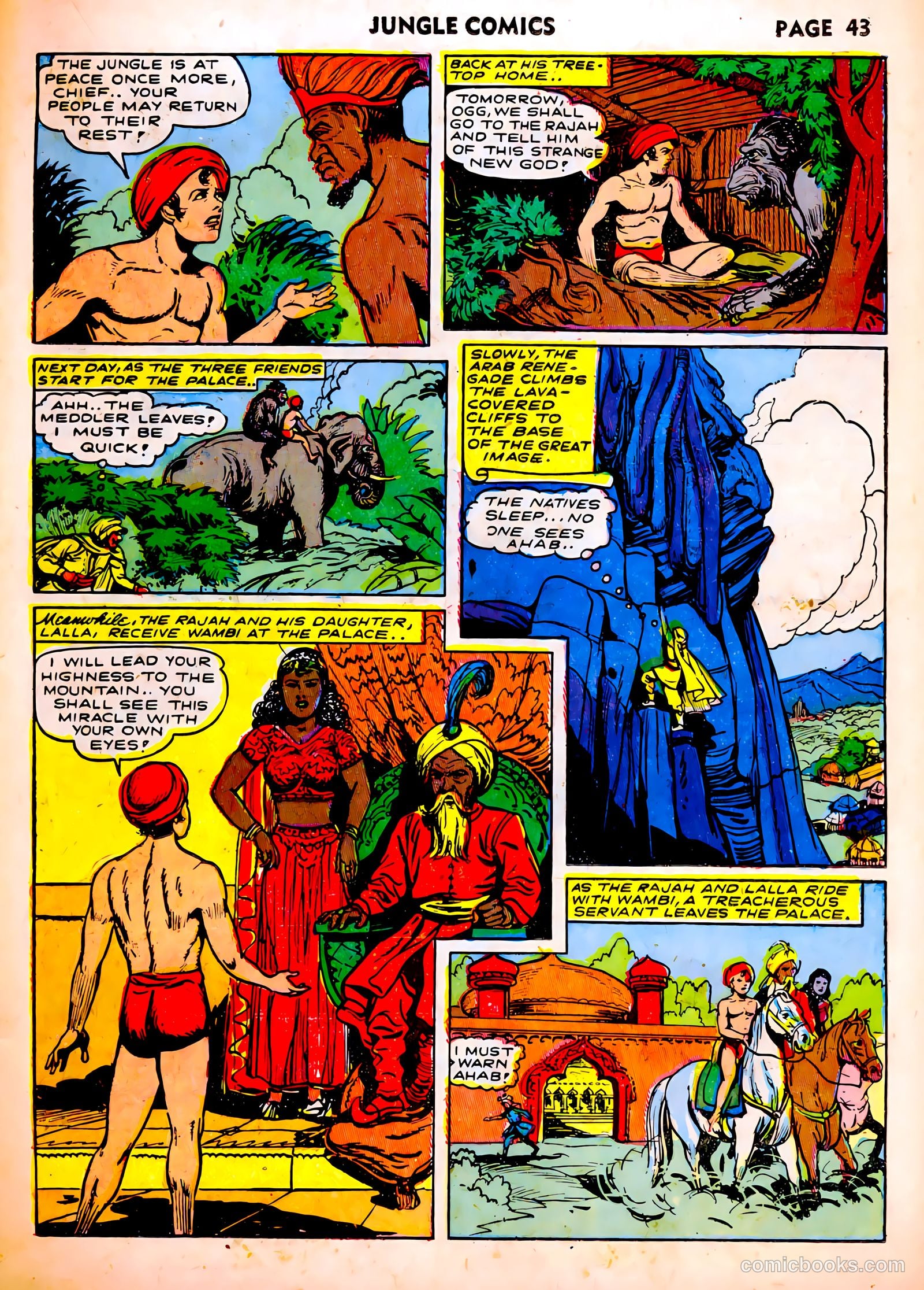 Jungle Comics #37 (1943, Fiction House) — page 45 of 68