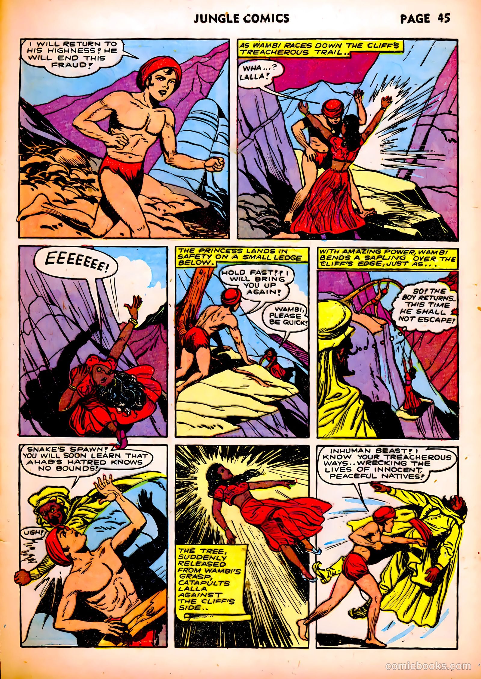 Jungle Comics #37 (1943, Fiction House) — page 47 of 68