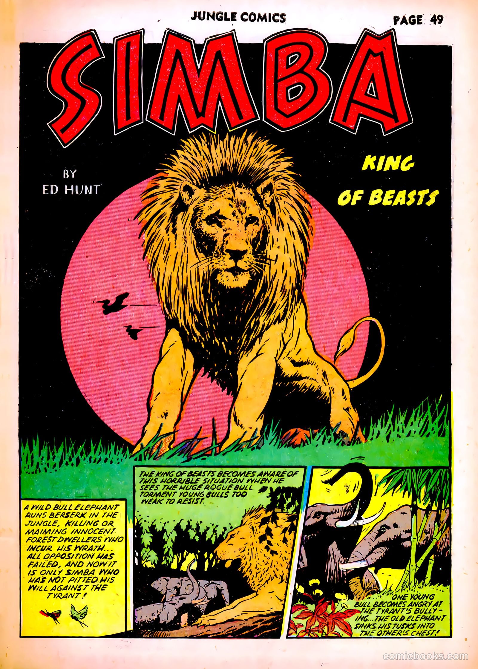 Jungle Comics #37 (1943, Fiction House) — page 51 of 68