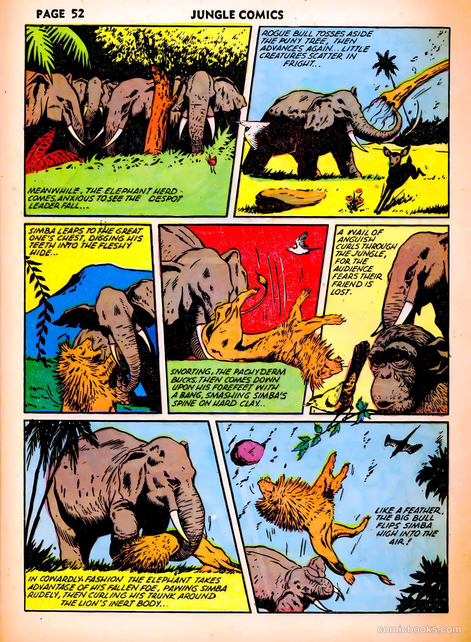 Jungle Comics #37 (1943, Fiction House) — page 54 of 68