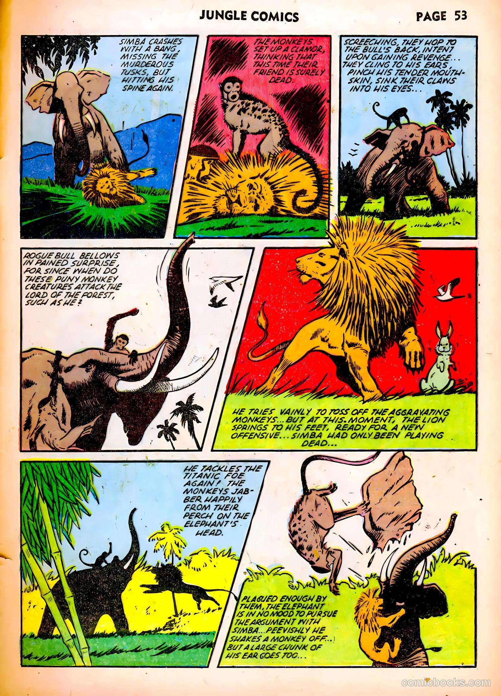 Jungle Comics #37 (1943, Fiction House) — page 55 of 68