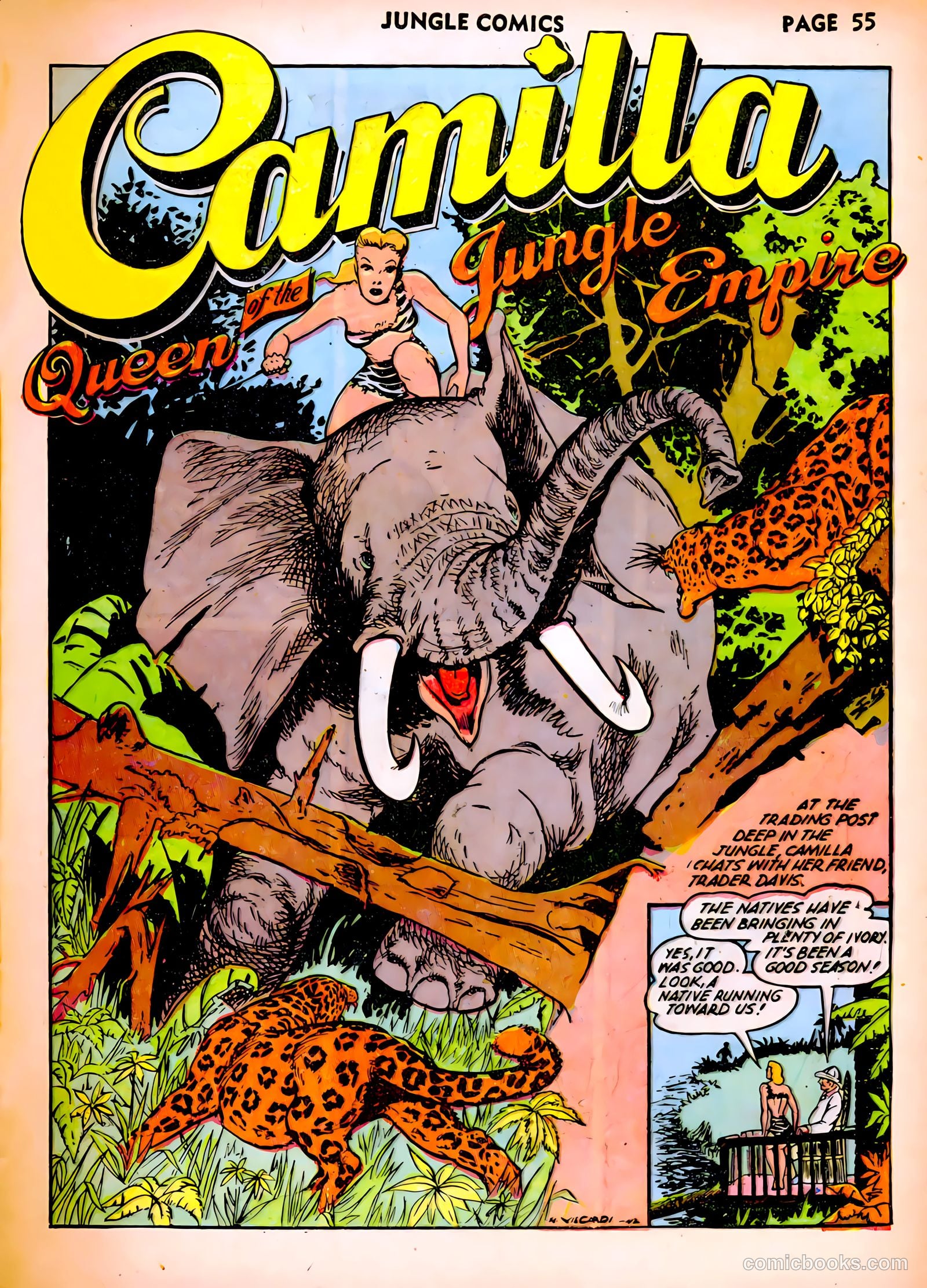 Jungle Comics #37 (1943, Fiction House) — page 57 of 68