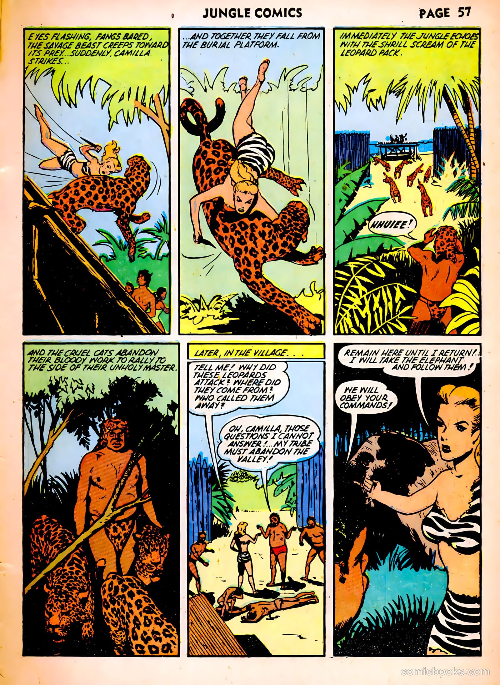 Jungle Comics #37 (1943, Fiction House) — page 59 of 68