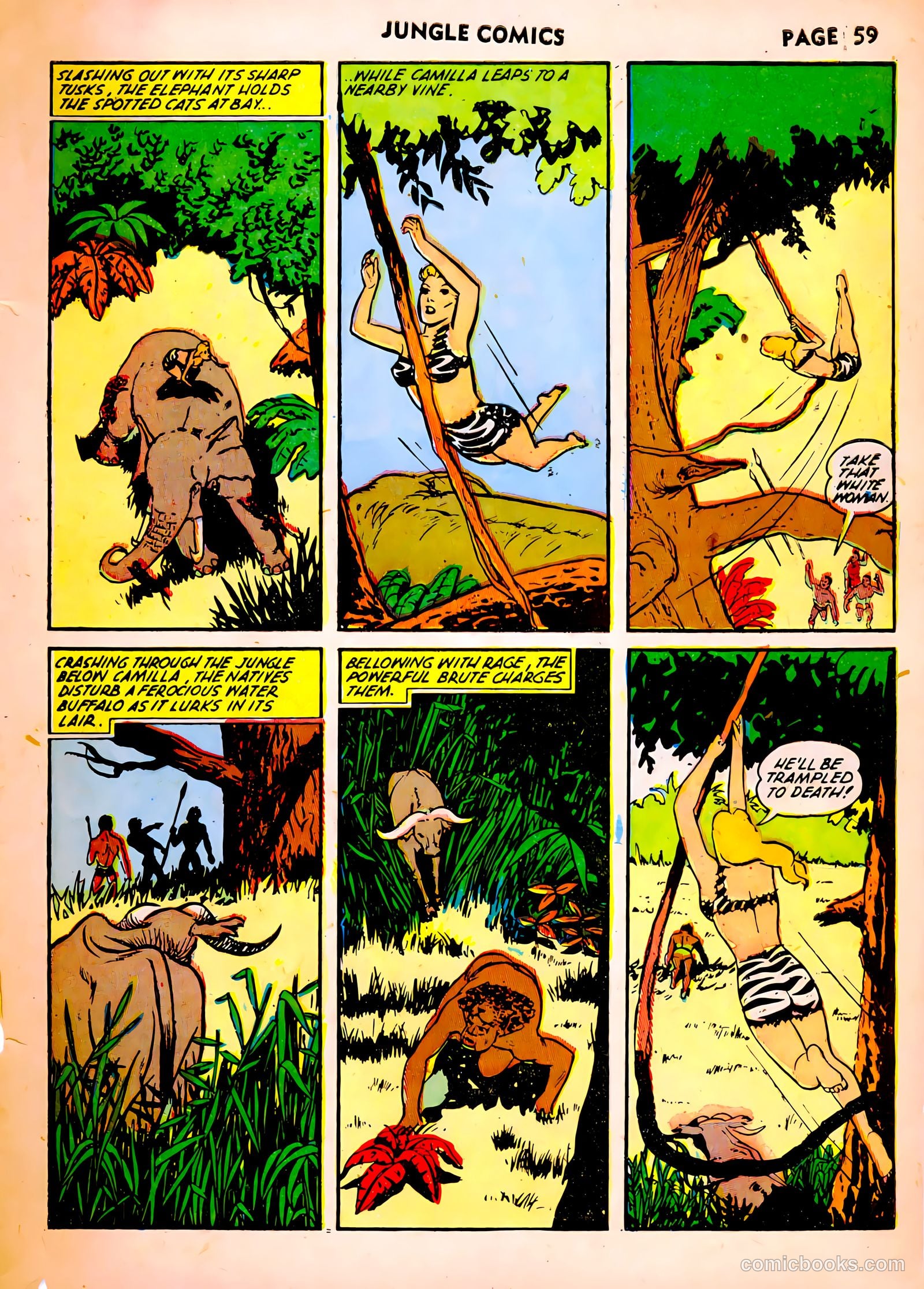 Jungle Comics #37 (1943, Fiction House) — page 61 of 68