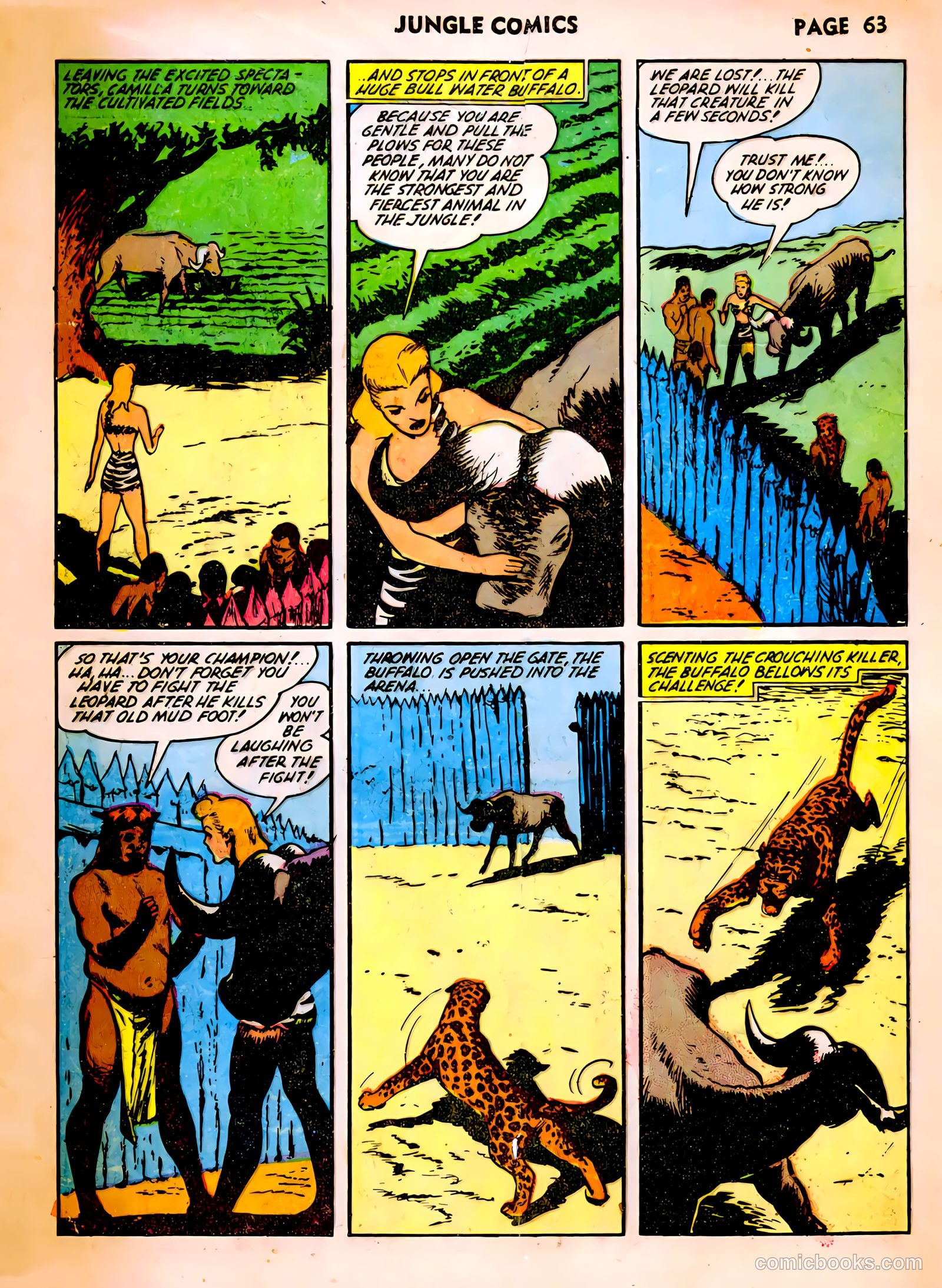 Jungle Comics #37 (1943, Fiction House) — page 65 of 68
