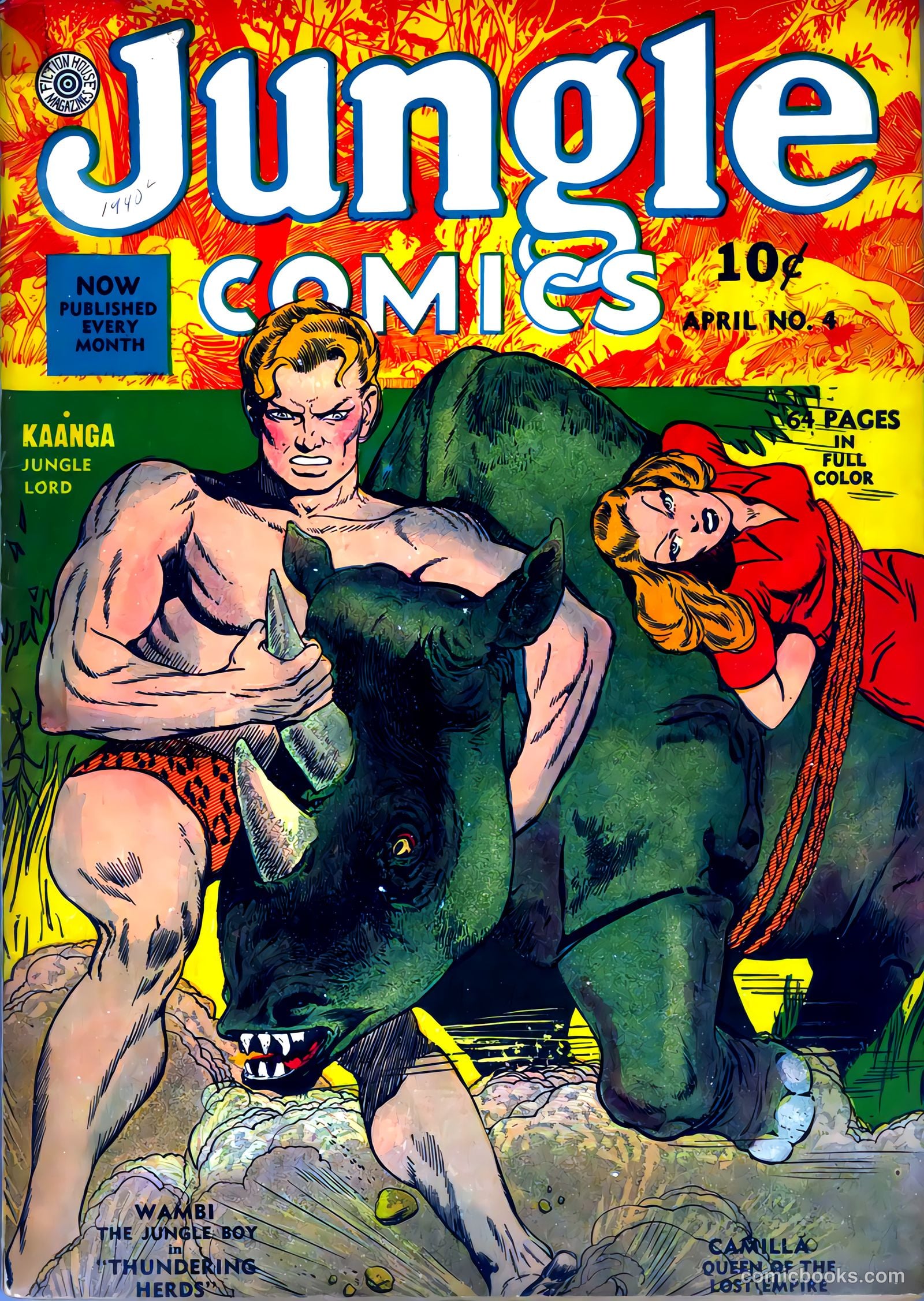 Jungle Comics #4 (1940) — page 2 of 67