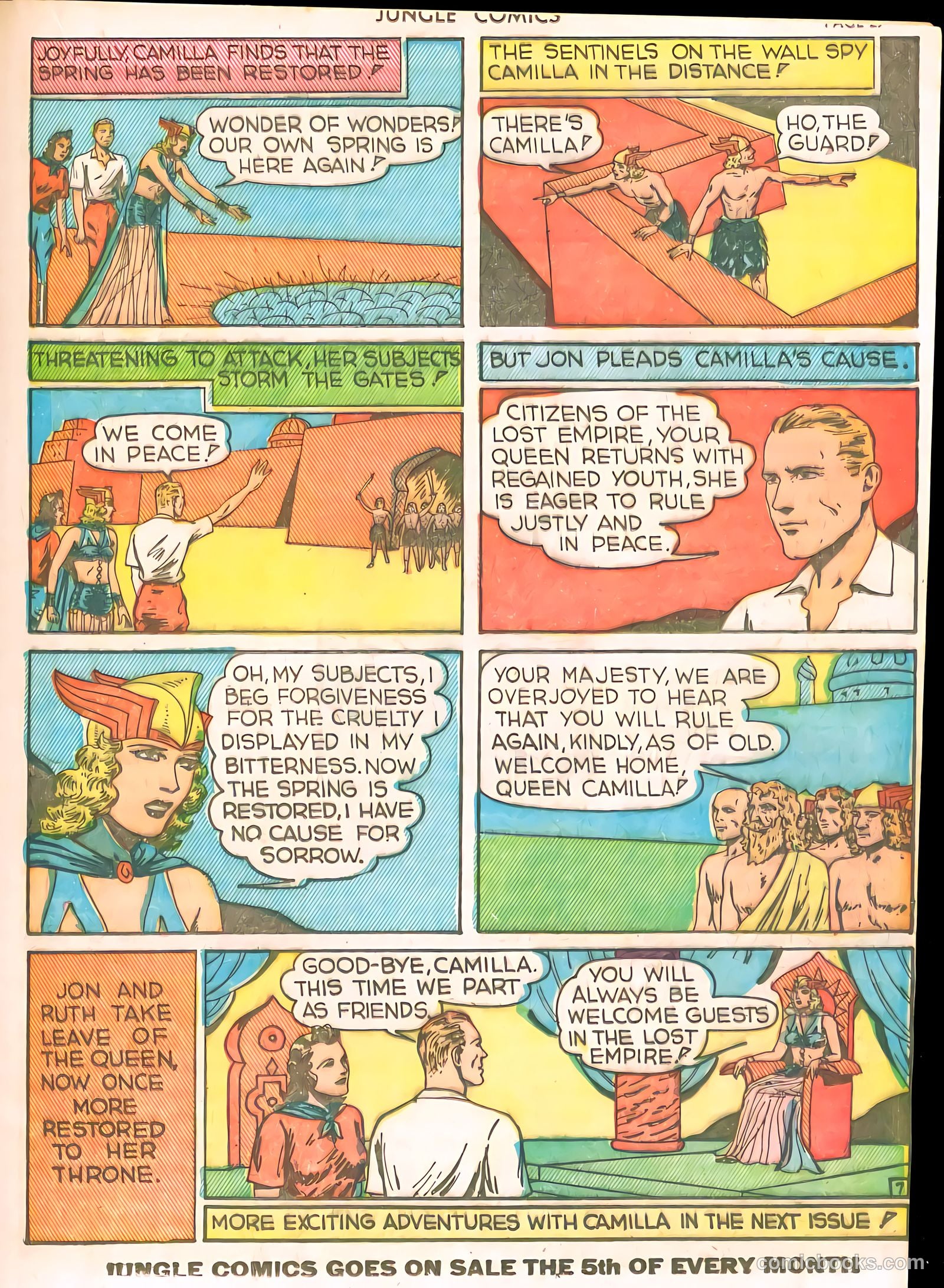 Jungle Comics #4 (1940) — page 32 of 67