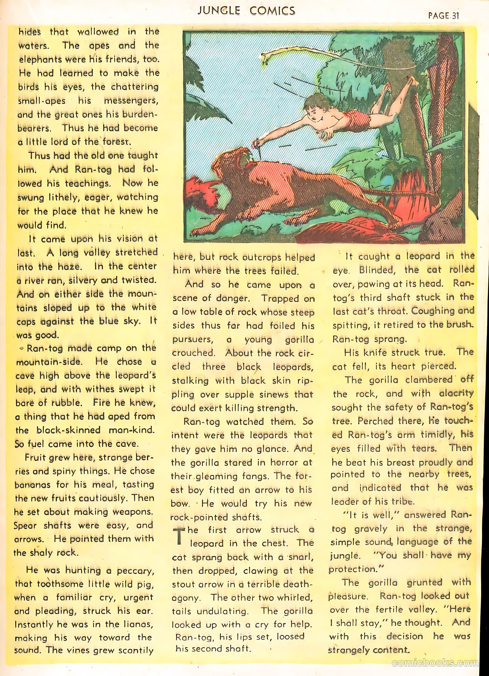 Jungle Comics #4 (1940) — page 34 of 67