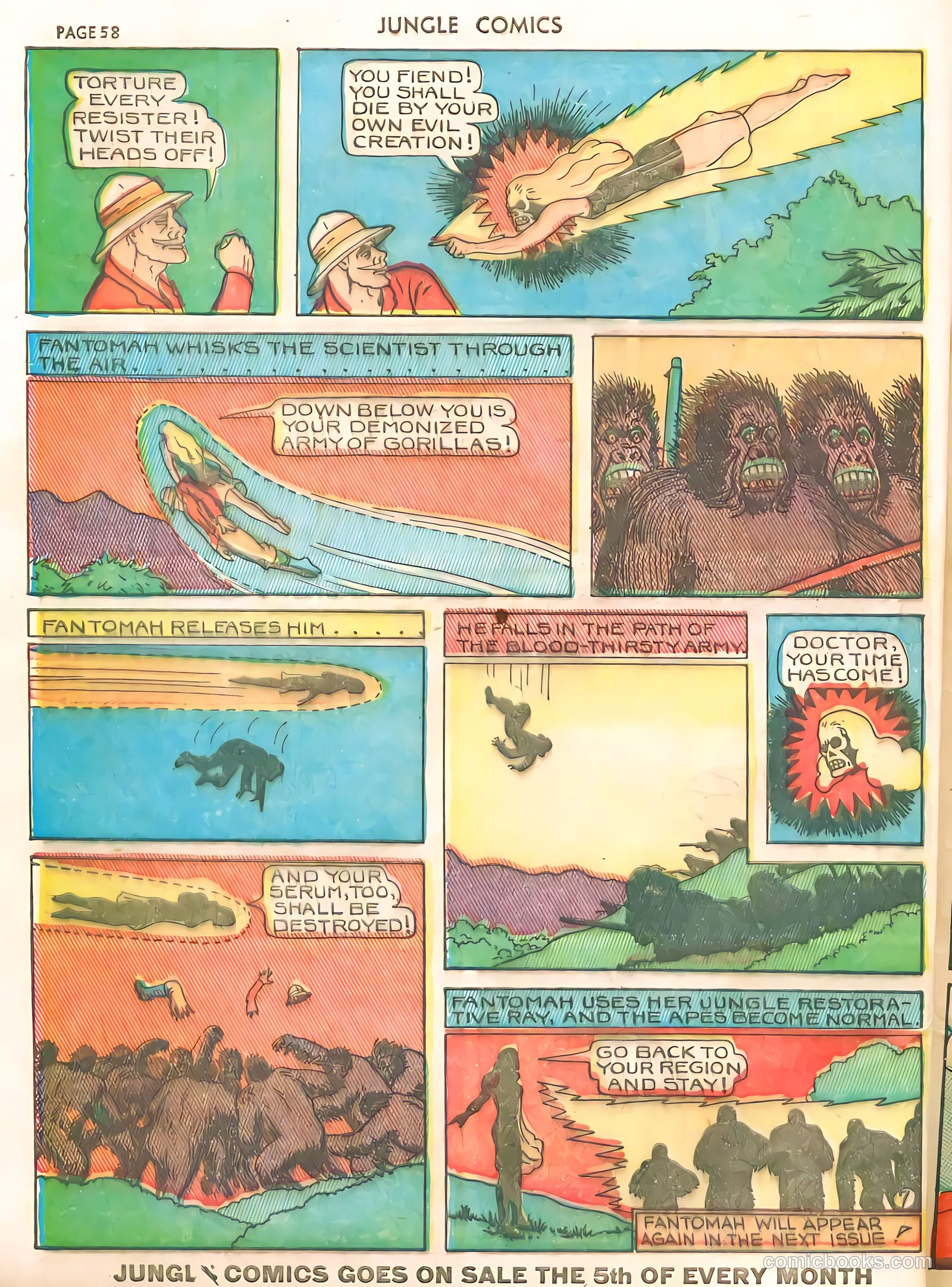 Jungle Comics #4 (1940) — page 61 of 67