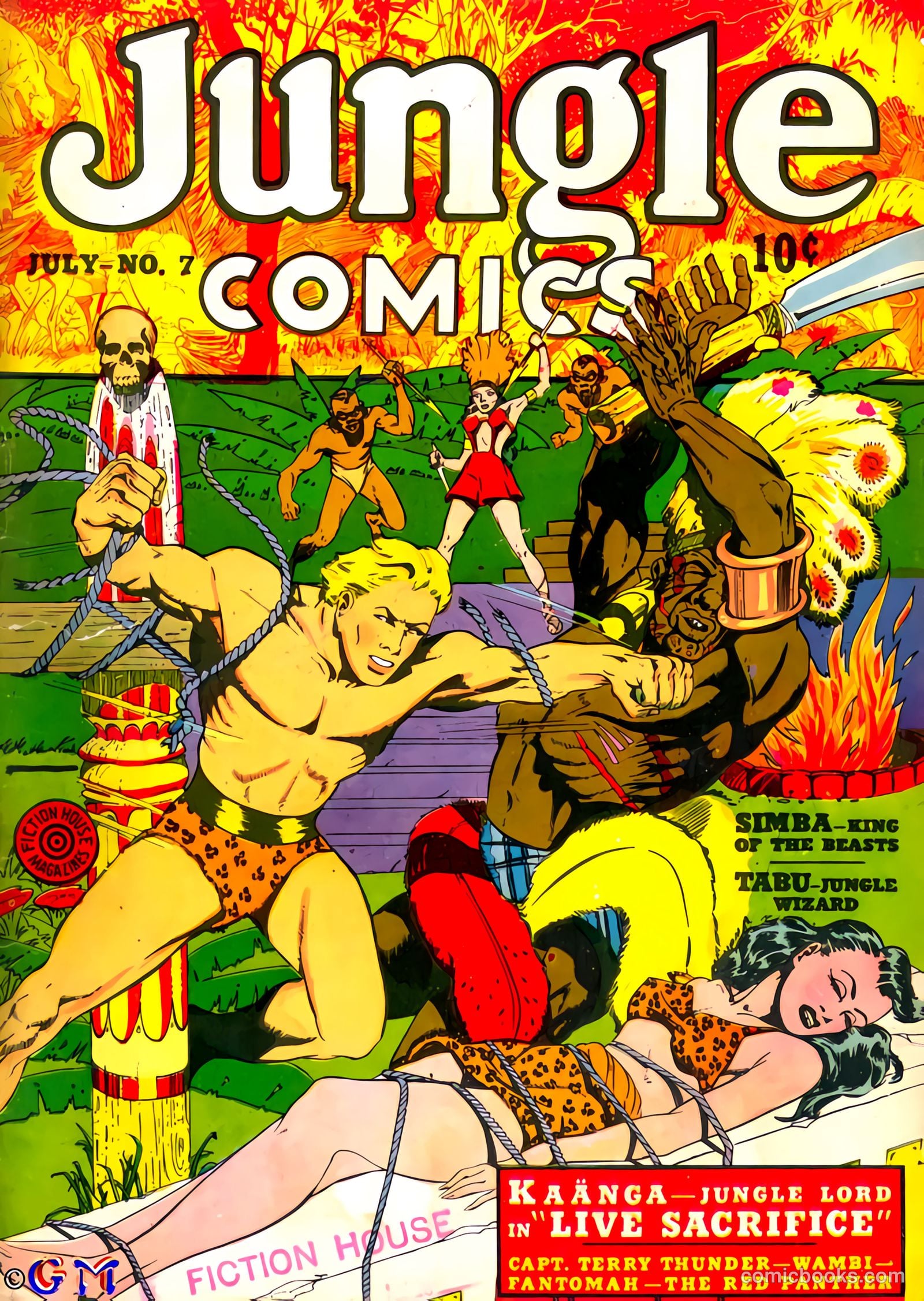 Jungle Comics #7 (1940) — page 1 of 69