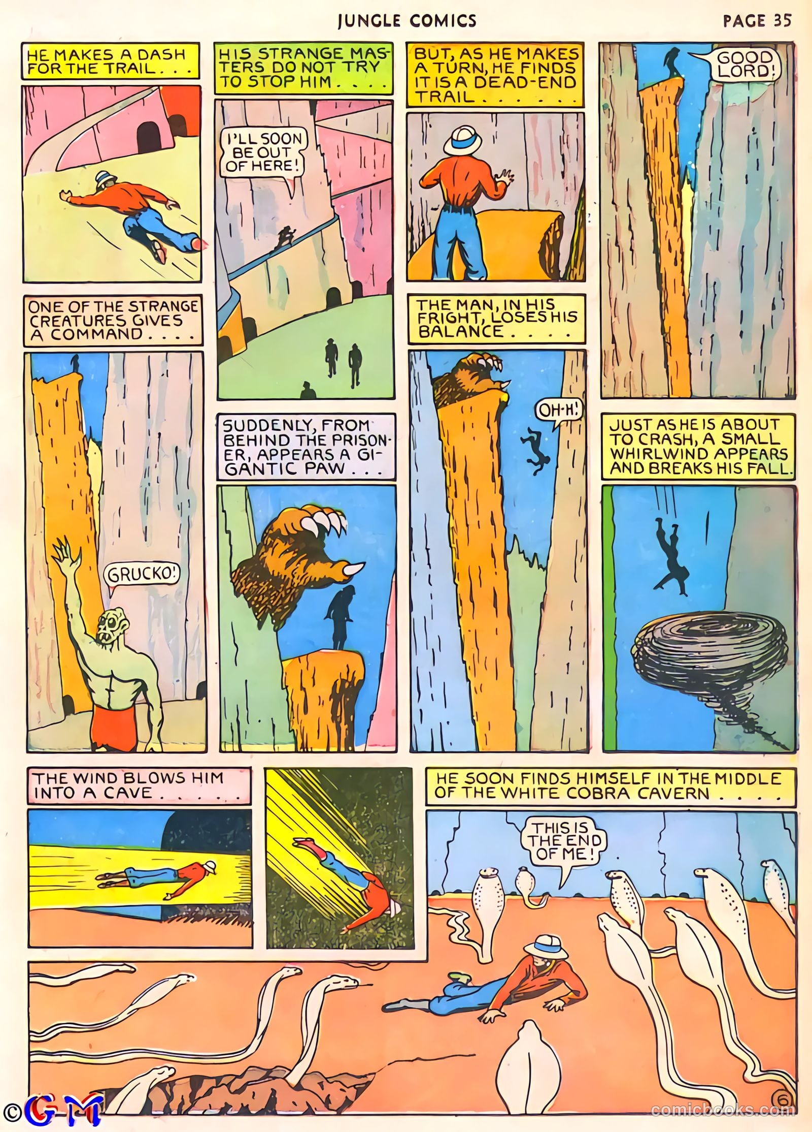 Jungle Comics #7 (1940) — page 38 of 69
