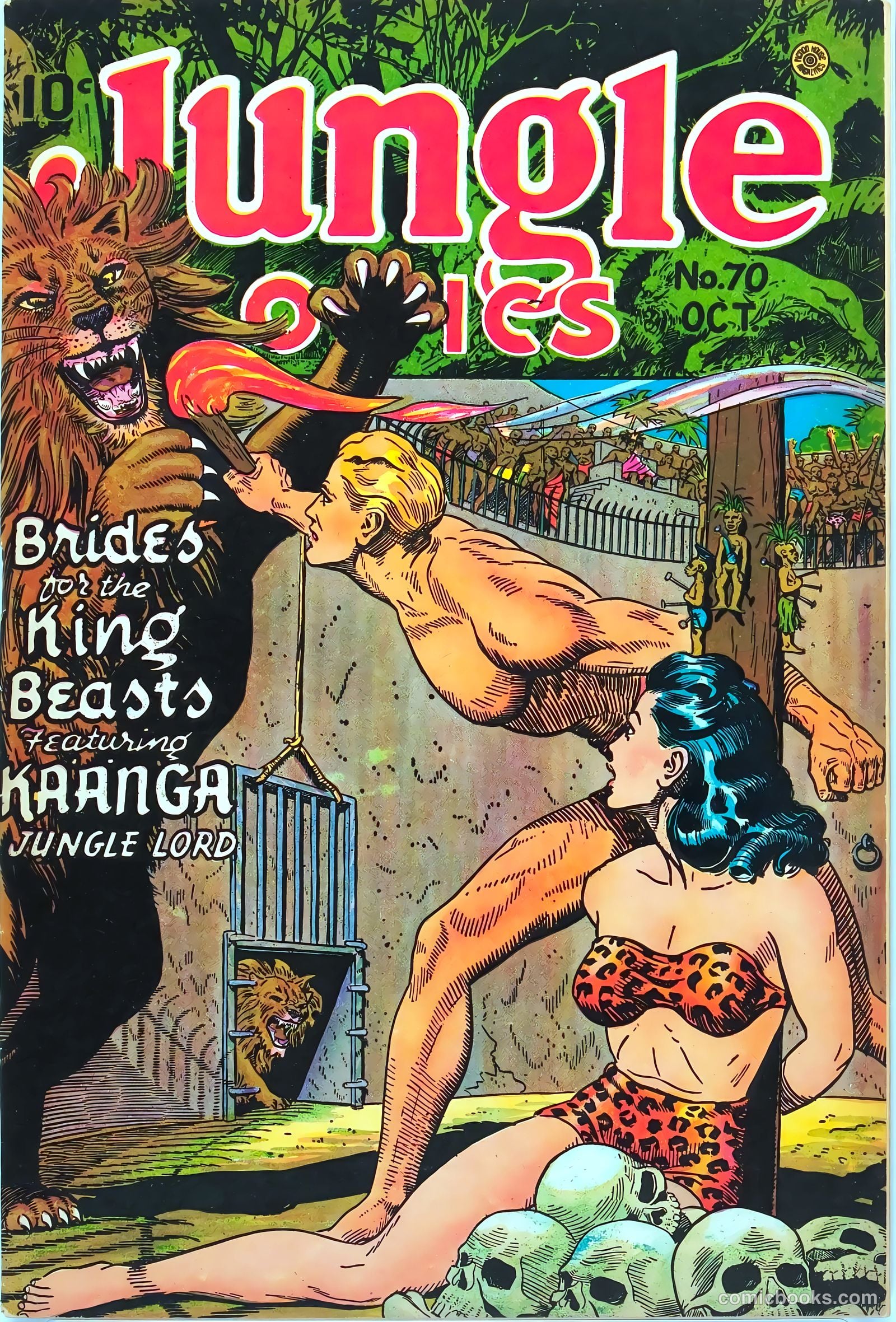Jungle Comics #70 cover