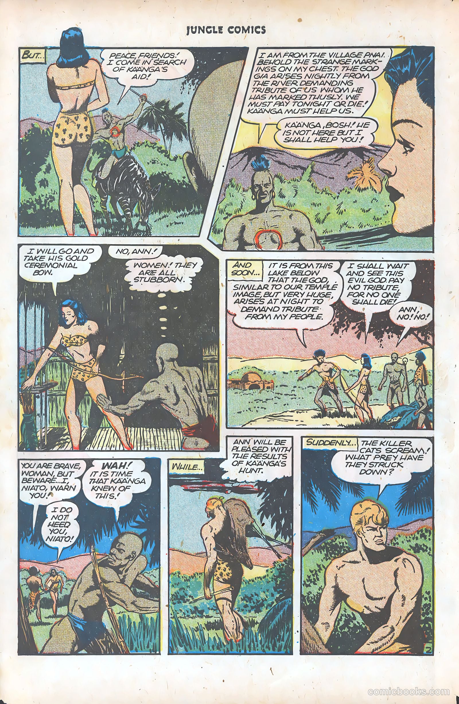 Jungle Comics #77 (1946) — page 4 of 52